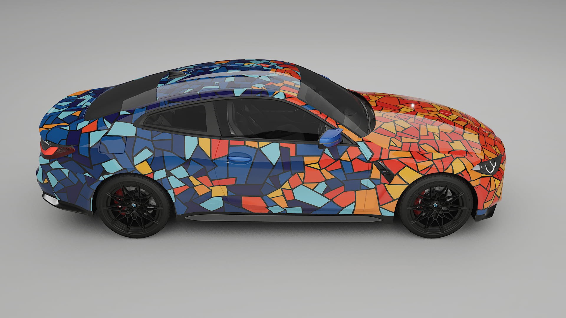 BMW M4 G82 BARCELONA Designed Wrap PPF Kit – Printable Polyurethane Film