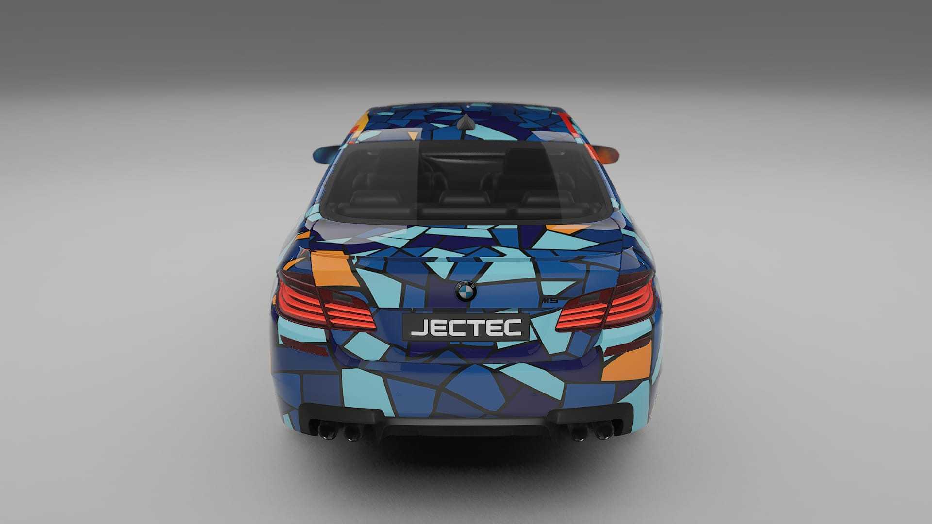 BMW M5 F10 BARCELONA – Design-Wrap PPF-Kit aus bedruckbarer Polyurethanfolie