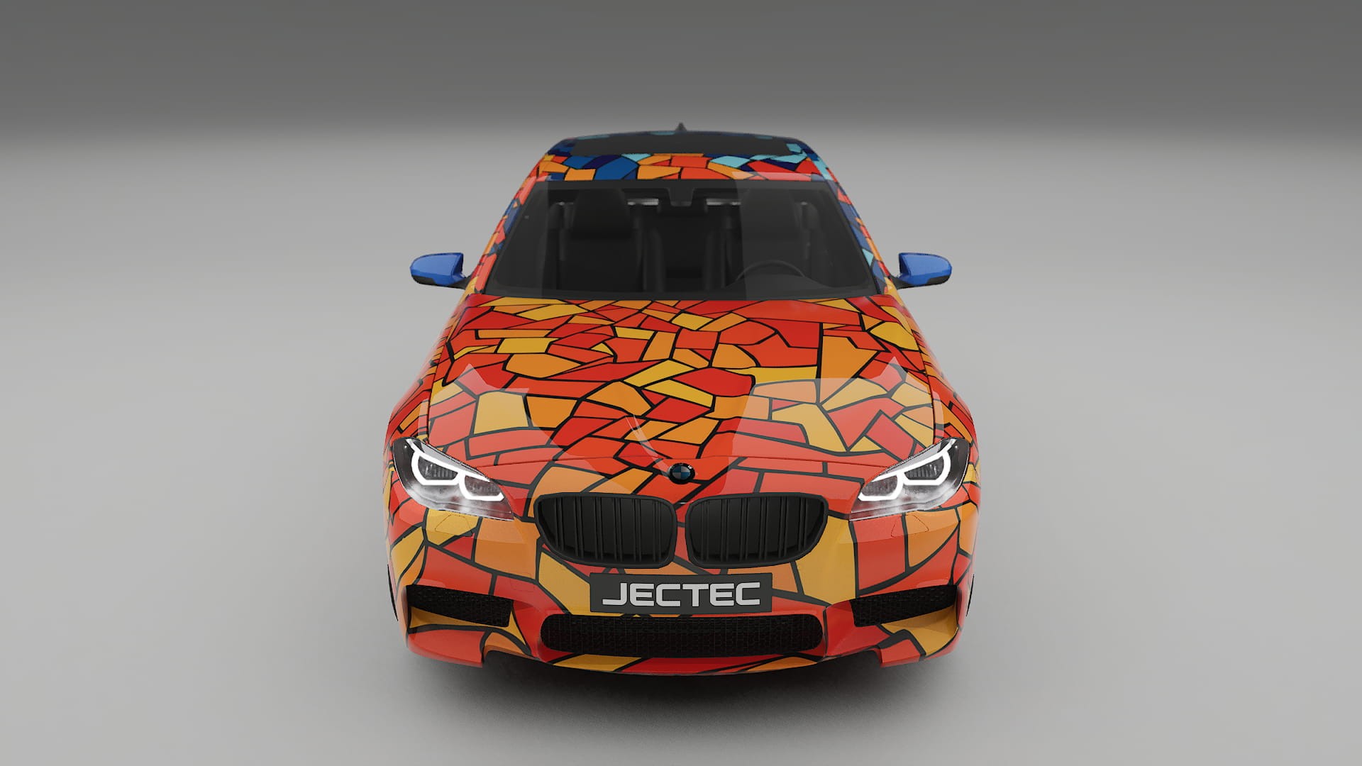 BMW M5 F10 BARCELONA – Design-Wrap PPF-Kit aus bedruckbarer Polyurethanfolie