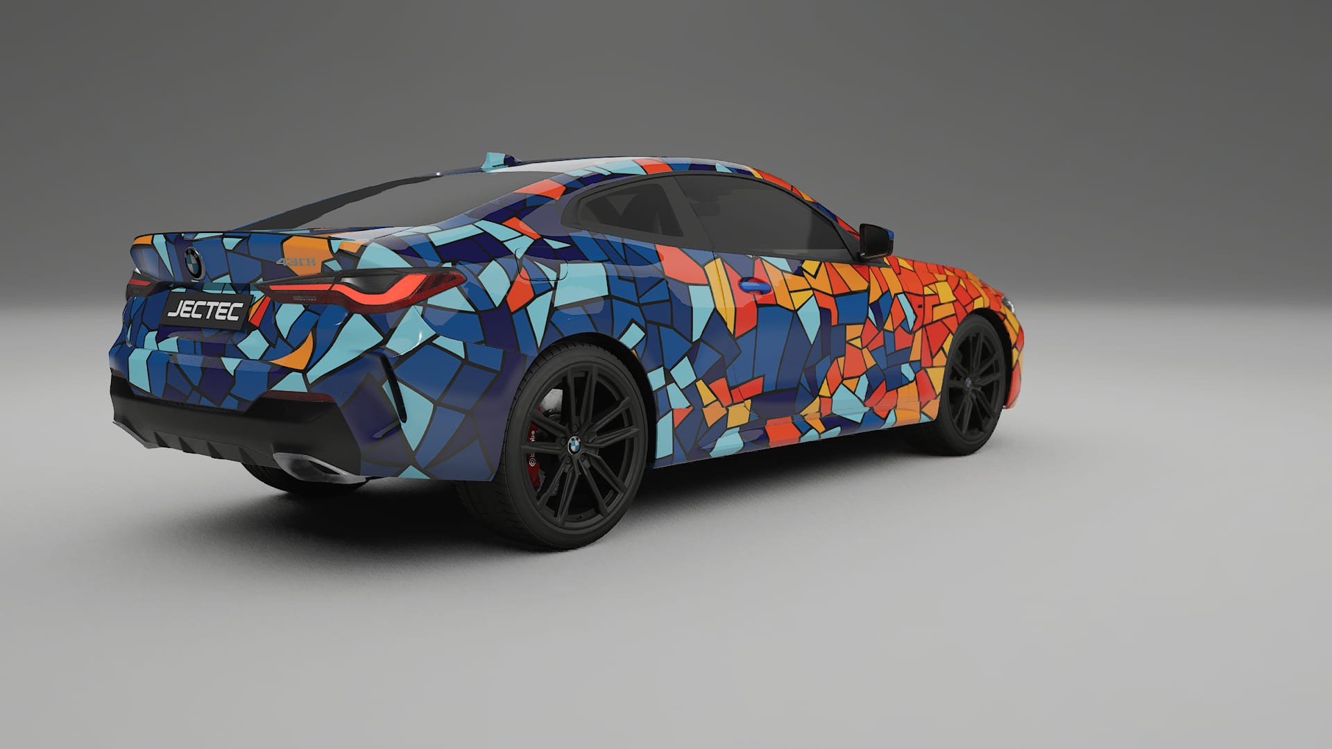 BMW M440i G26 BARCELONA – Design-Wrap PPF-Kit aus bedruckbarer Polyurethanfolie