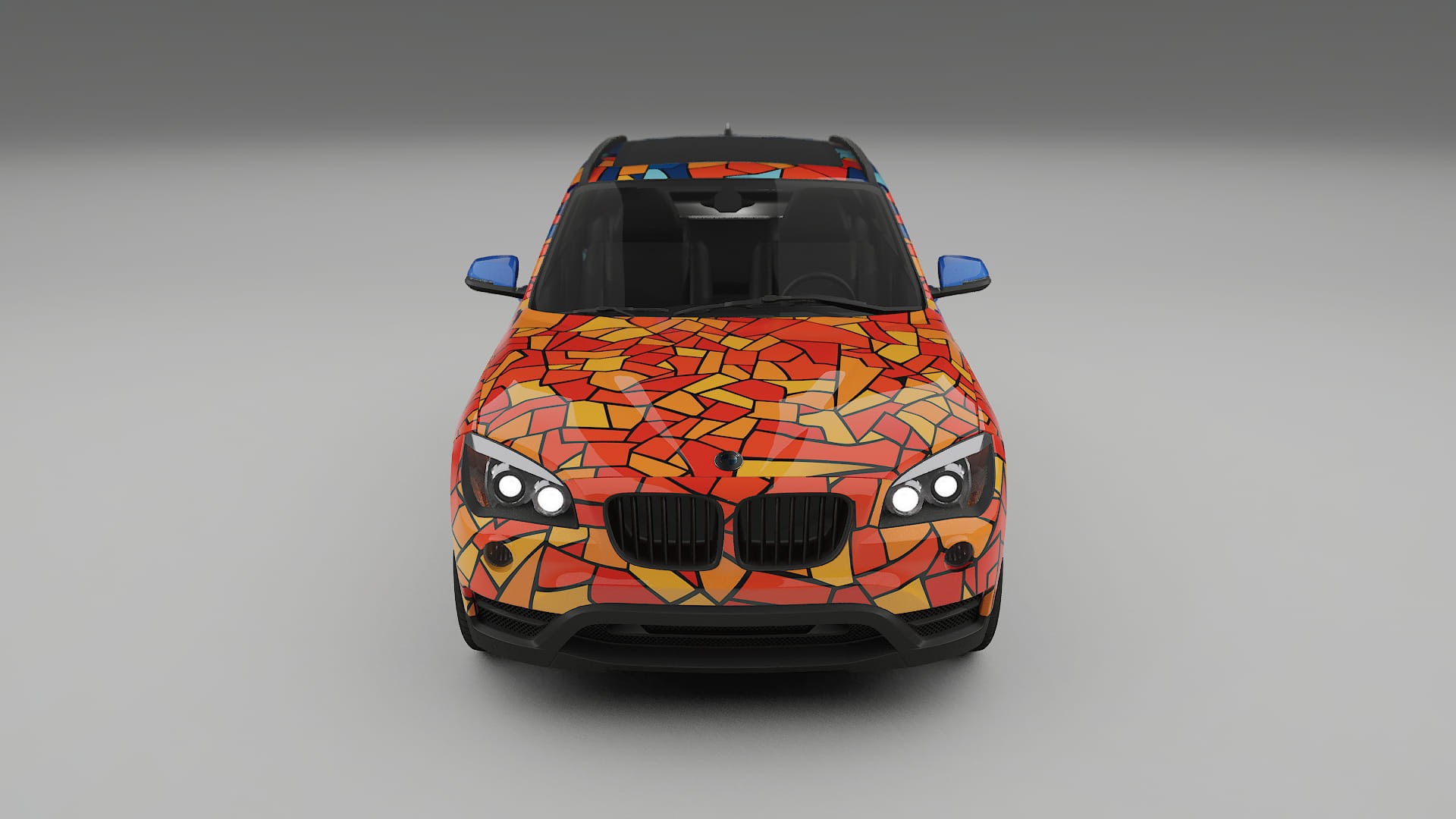 BMW X1 E84 BARCELONA Designed Wrap PPF Kit – Printable Polyurethane Film