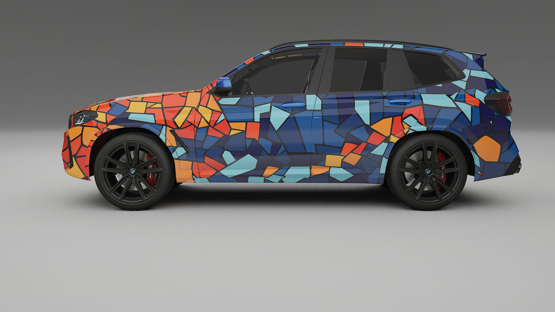 BMW X3 G01 facelift BARCELONA Designed Wrap PPF Kit – Printable Polyurethane Film