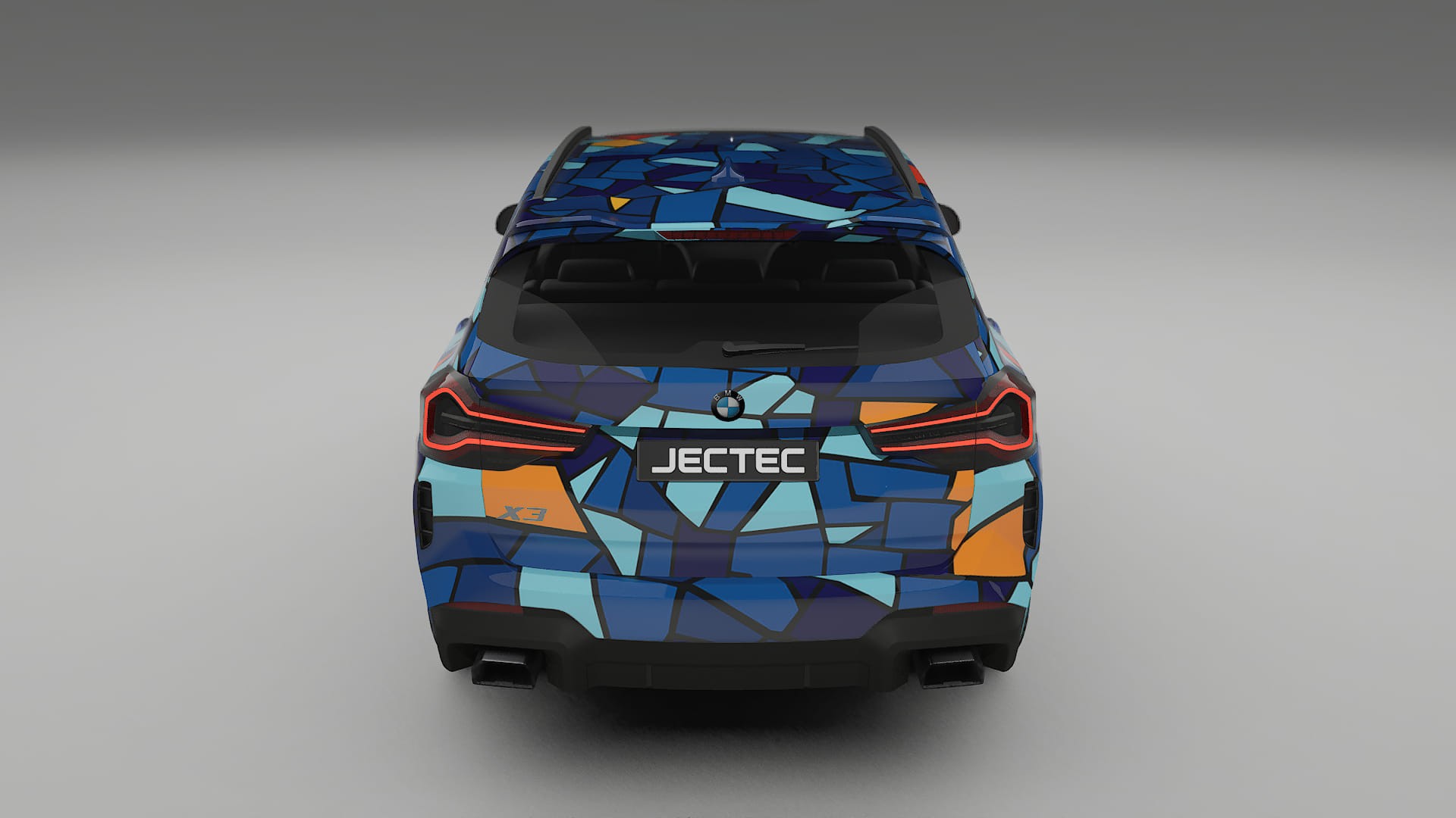 BMW X3 G01 facelift BARCELONA Designed Wrap PPF Kit – Printable Polyurethane Film