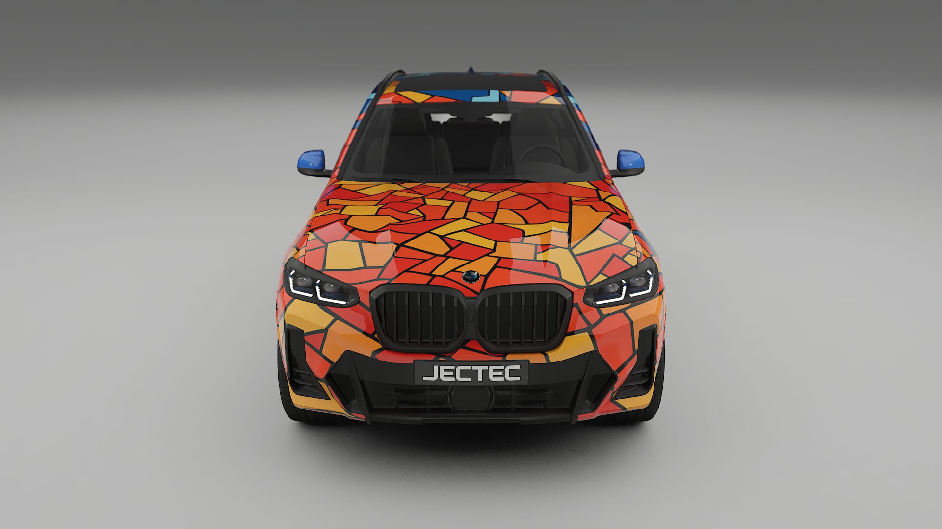 BMW X3 G01 facelift BARCELONA Designed Wrap PPF Kit – Printable Polyurethane Film