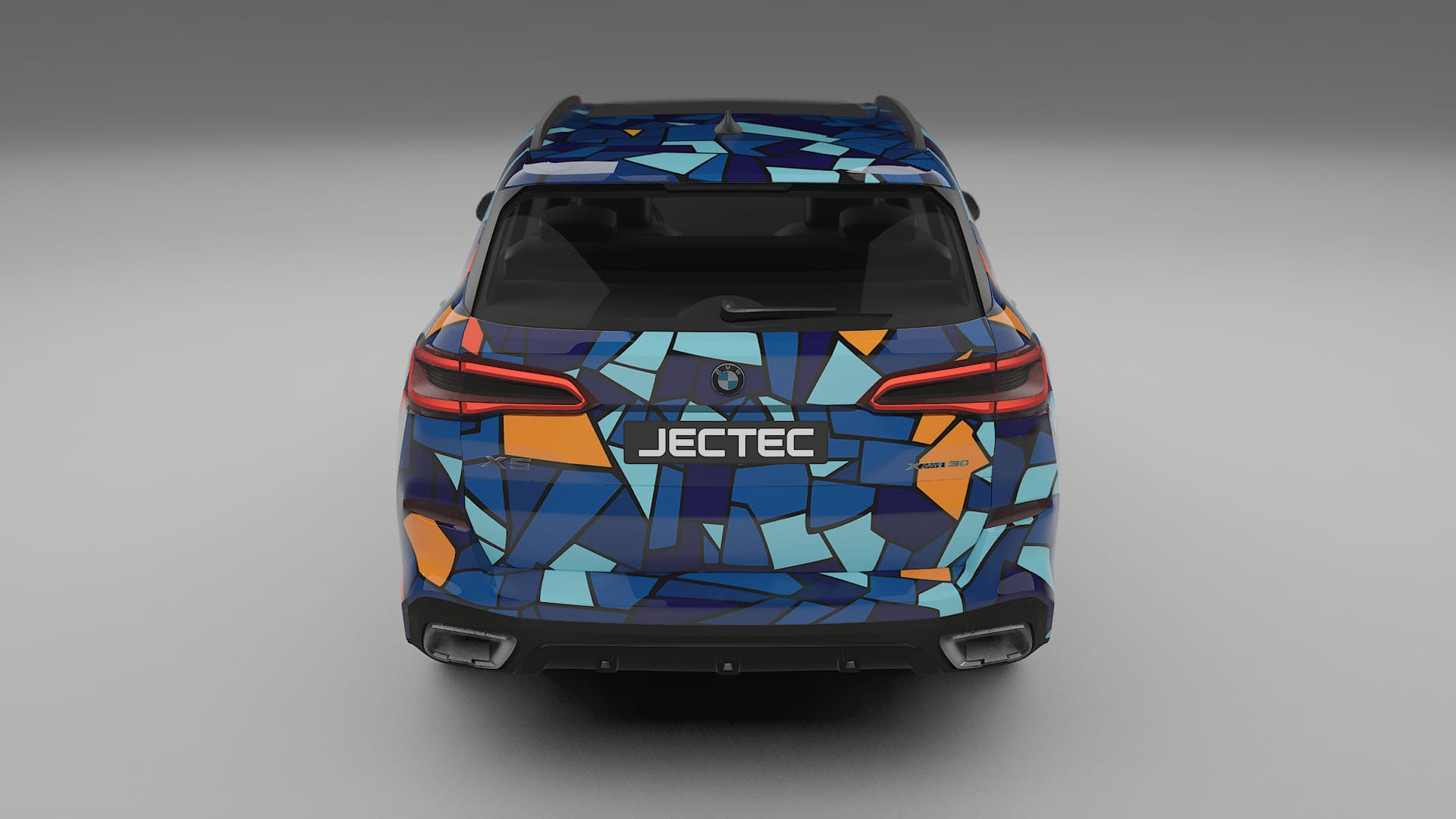 BMW X5 G05 M-Sport BARCELONA Designed Wrap PPF Kit – Printable Polyurethane Film