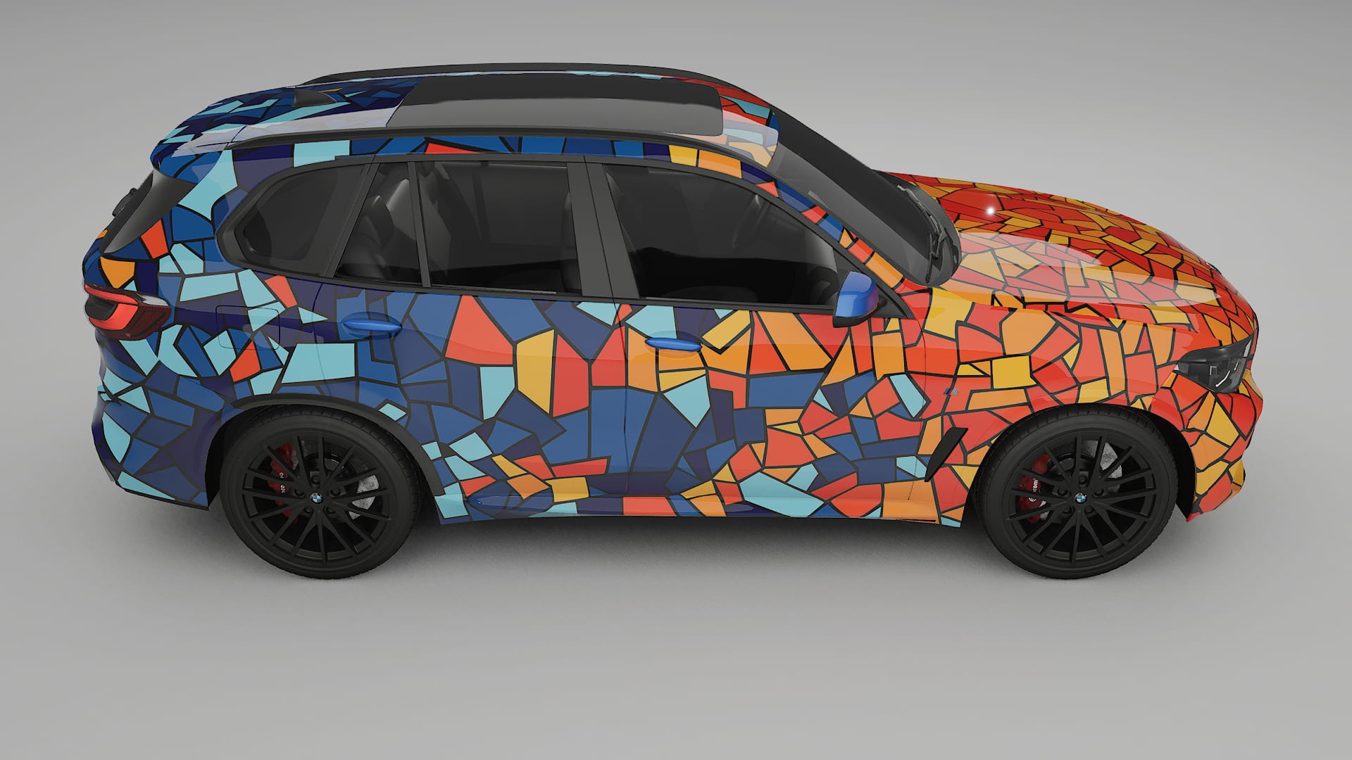 BMW X5 G05 M-Sport BARCELONA Designed Wrap PPF Kit – Printable Polyurethane Film