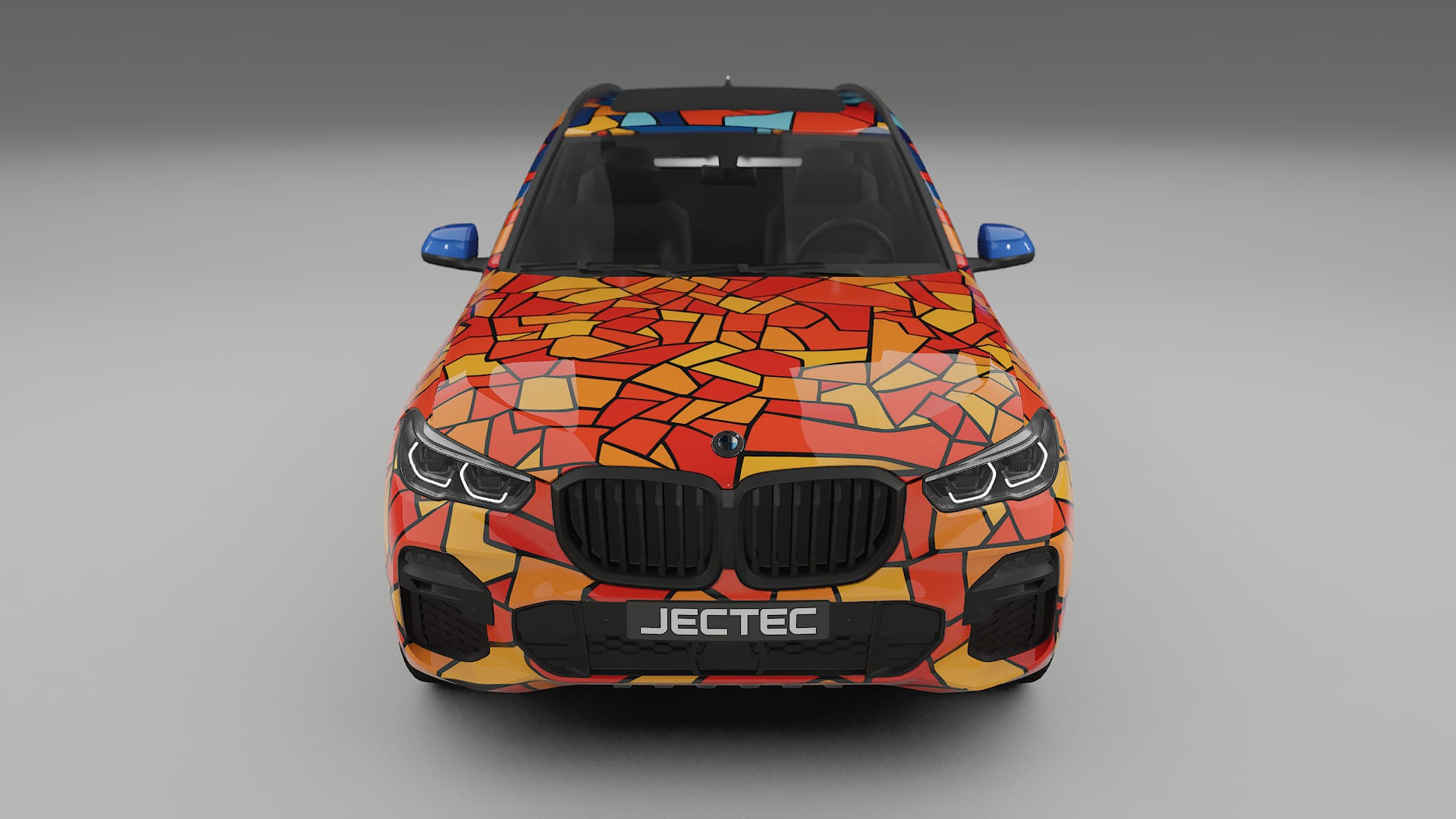 BMW X5 G05 M-Sport BARCELONA – Design-Wrap PPF-Kit aus bedruckbarer Polyurethanfolie