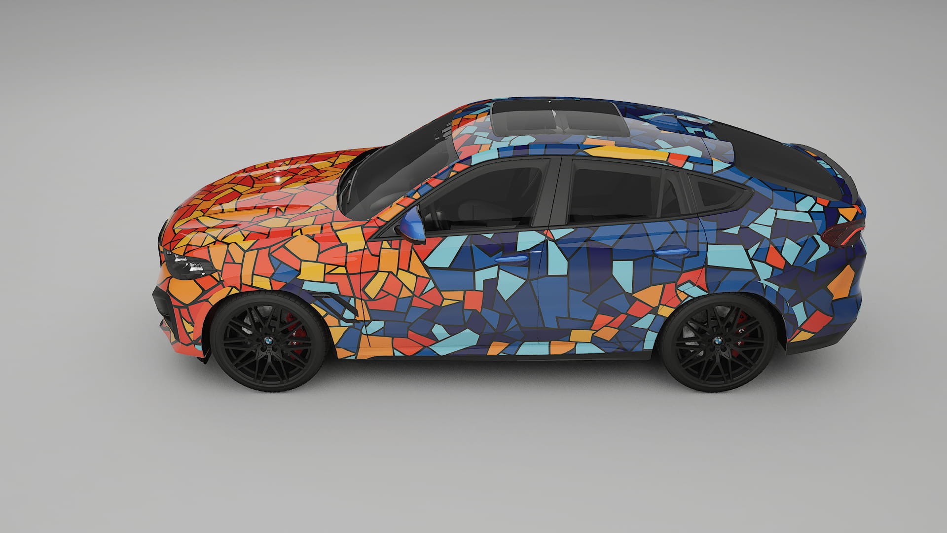 BMW X6 F96 Competition BARCELONA – Design-Wrap PPF-Kit aus bedruckbarer Polyurethanfolie
