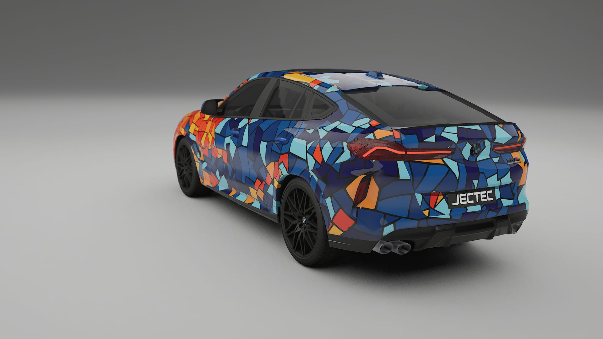 BMW X6 F96 Competition BARCELONA Designed Wrap PPF Kit – Printable Polyurethane Film
