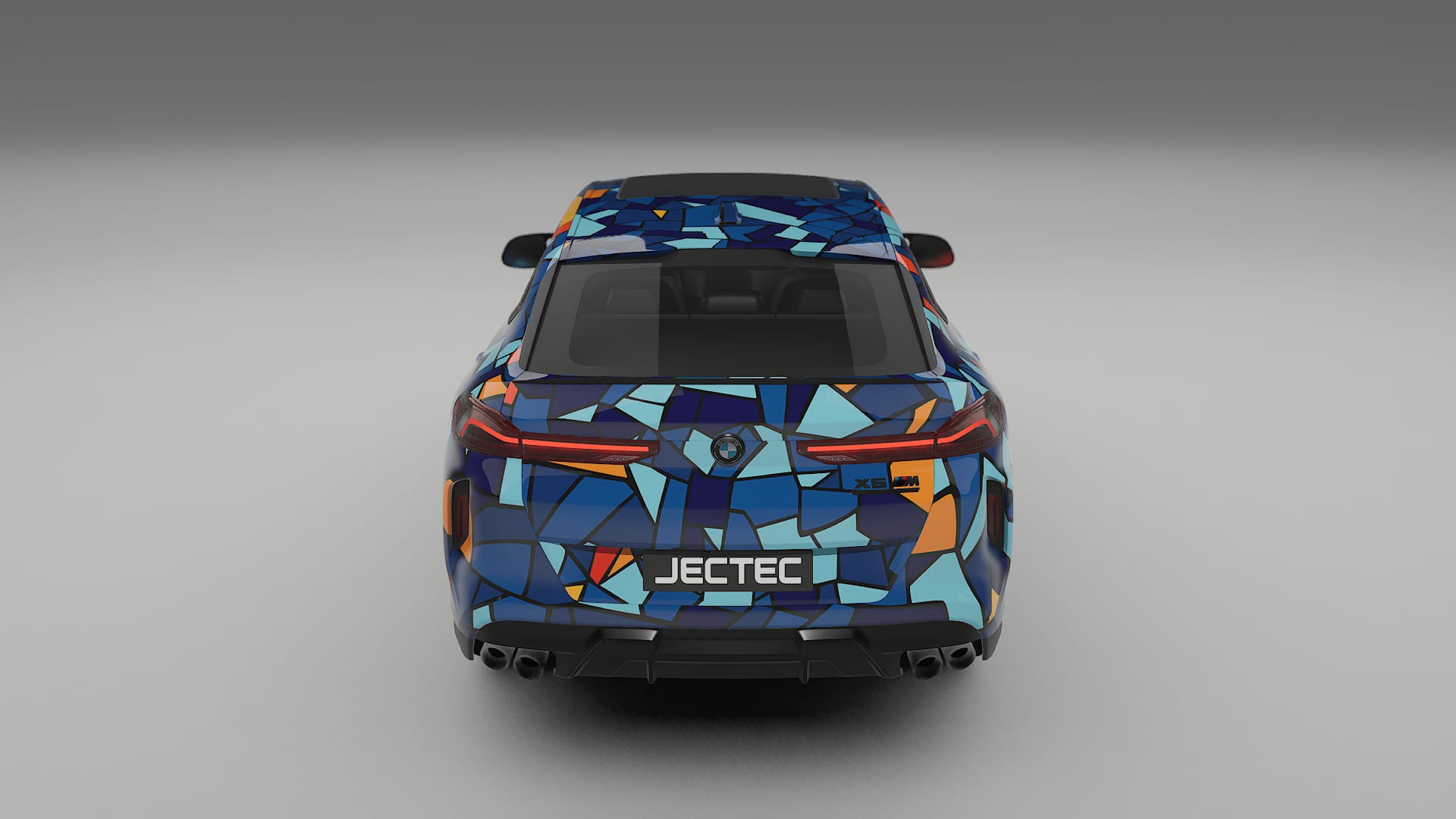 BMW X6 F96 Competition BARCELONA Designed Wrap PPF Kit – Printable Polyurethane Film