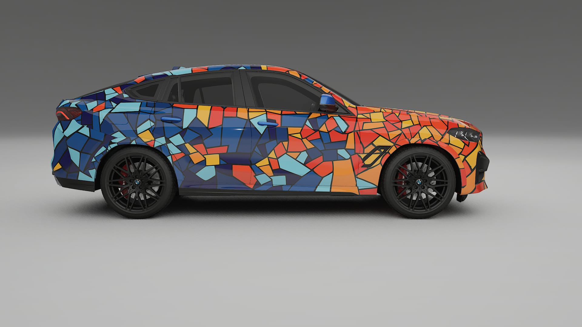 BMW X6 F96 Competition BARCELONA Designed Wrap PPF Kit – Printable Polyurethane Film
