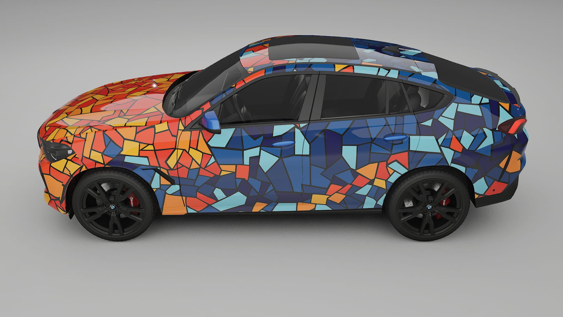 BMW X6 G06 F96 BARCELONA Designed Wrap PPF Kit – Printable Polyurethane Film