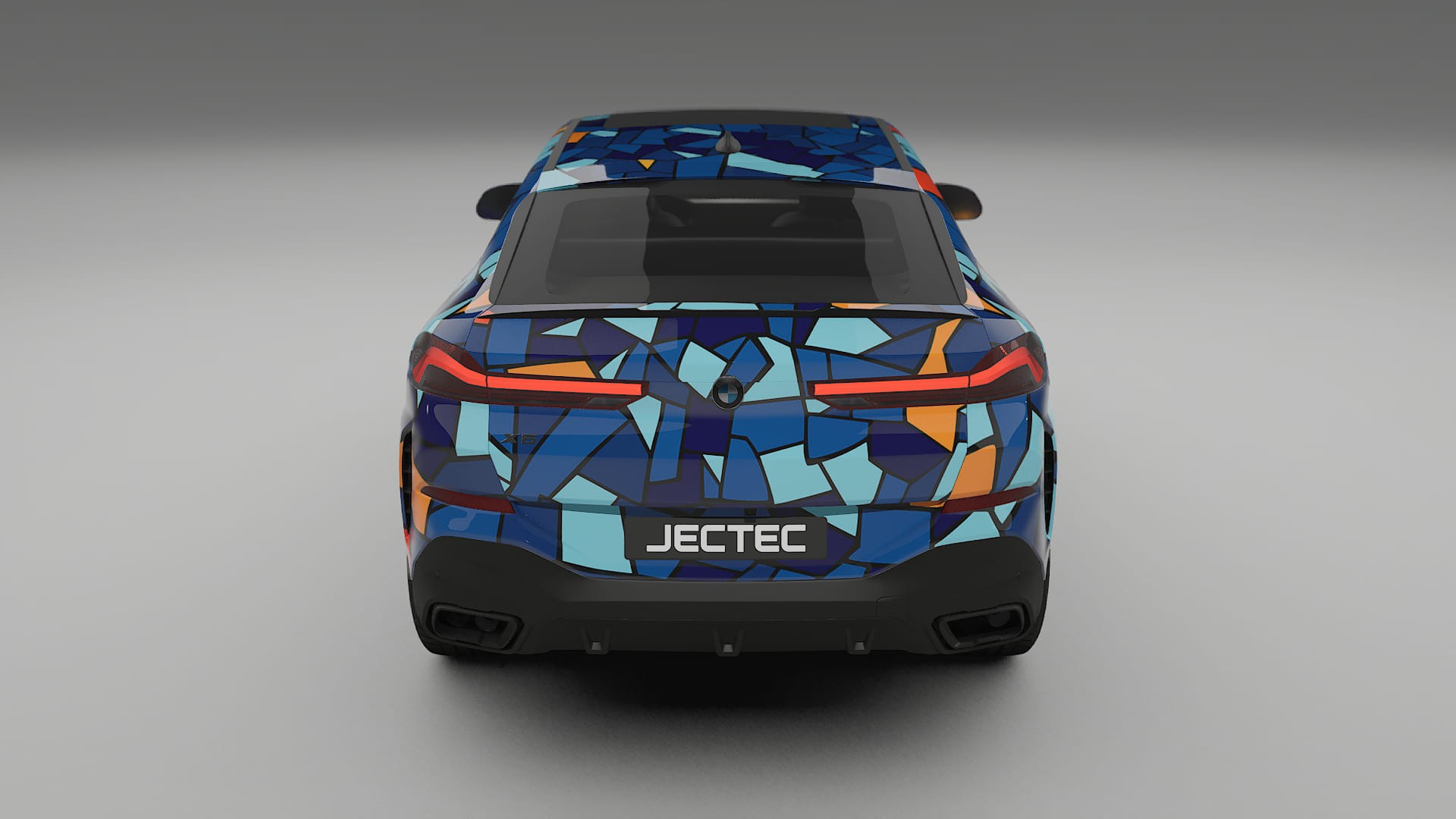 BMW X6 G06 F96 BARCELONA – Design-Wrap PPF-Kit aus bedruckbarer Polyurethanfolie