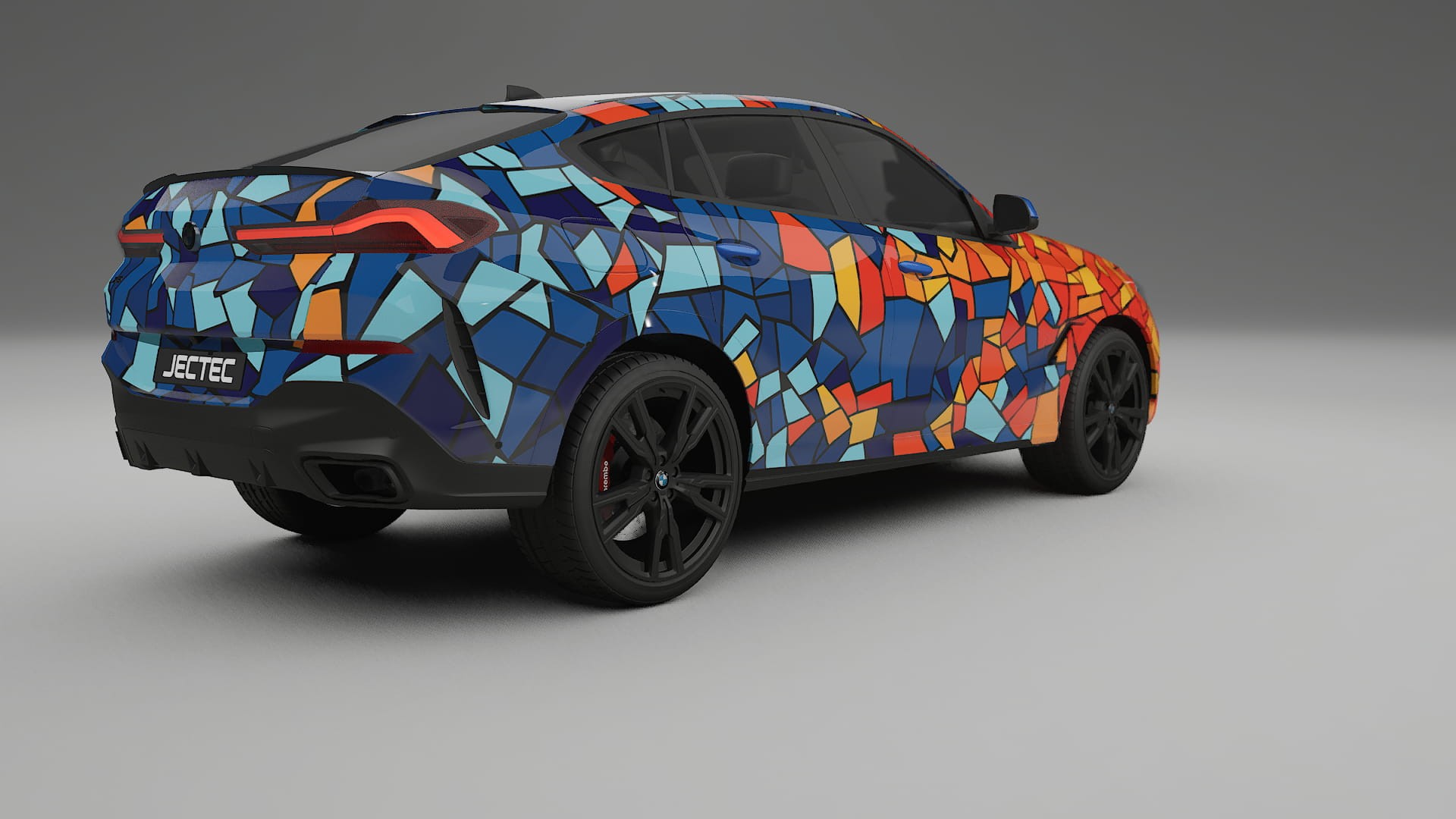 BMW X6 G06 F96 BARCELONA Designed Wrap PPF Kit – Printable Polyurethane Film