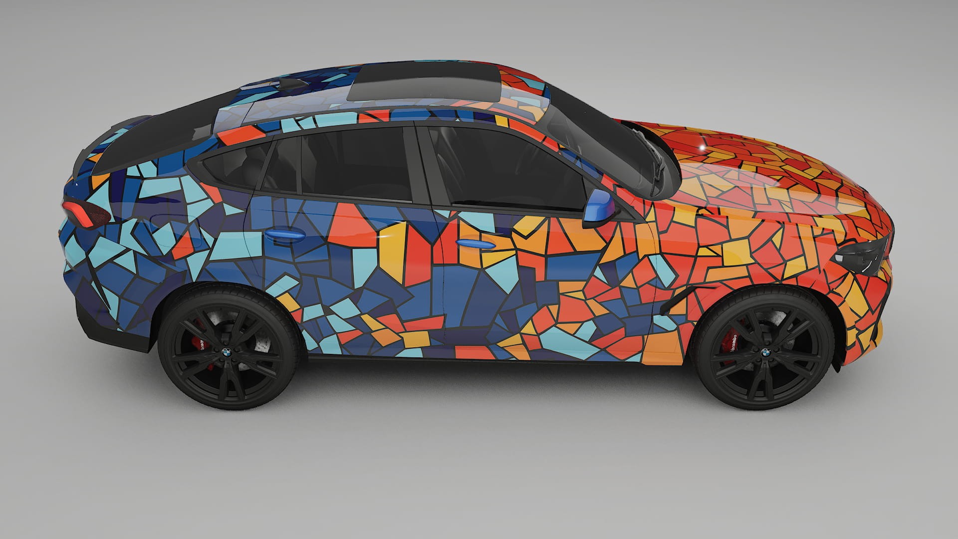 BMW X6 G06 F96 BARCELONA Designed Wrap PPF Kit – Printable Polyurethane Film