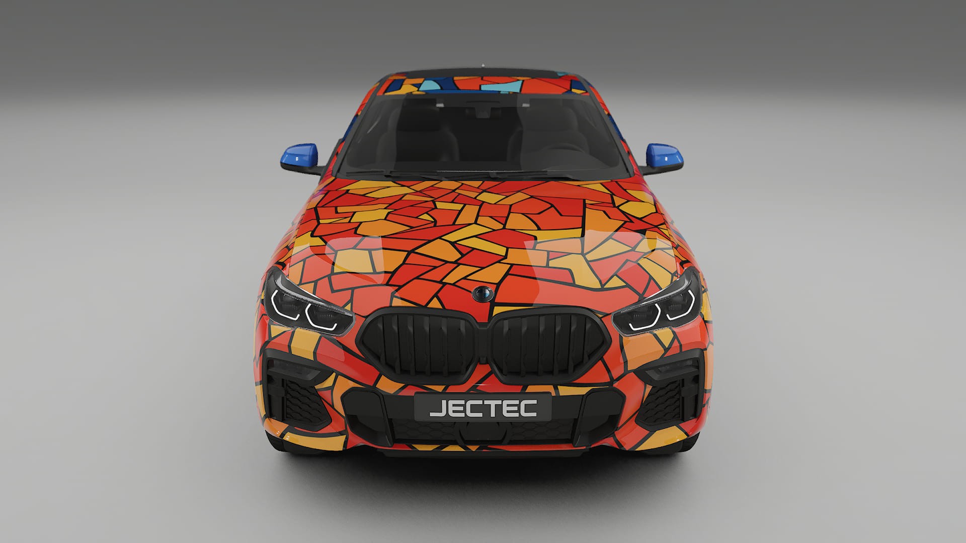 BMW X6 G06 F96 BARCELONA – Design-Wrap PPF-Kit aus bedruckbarer Polyurethanfolie