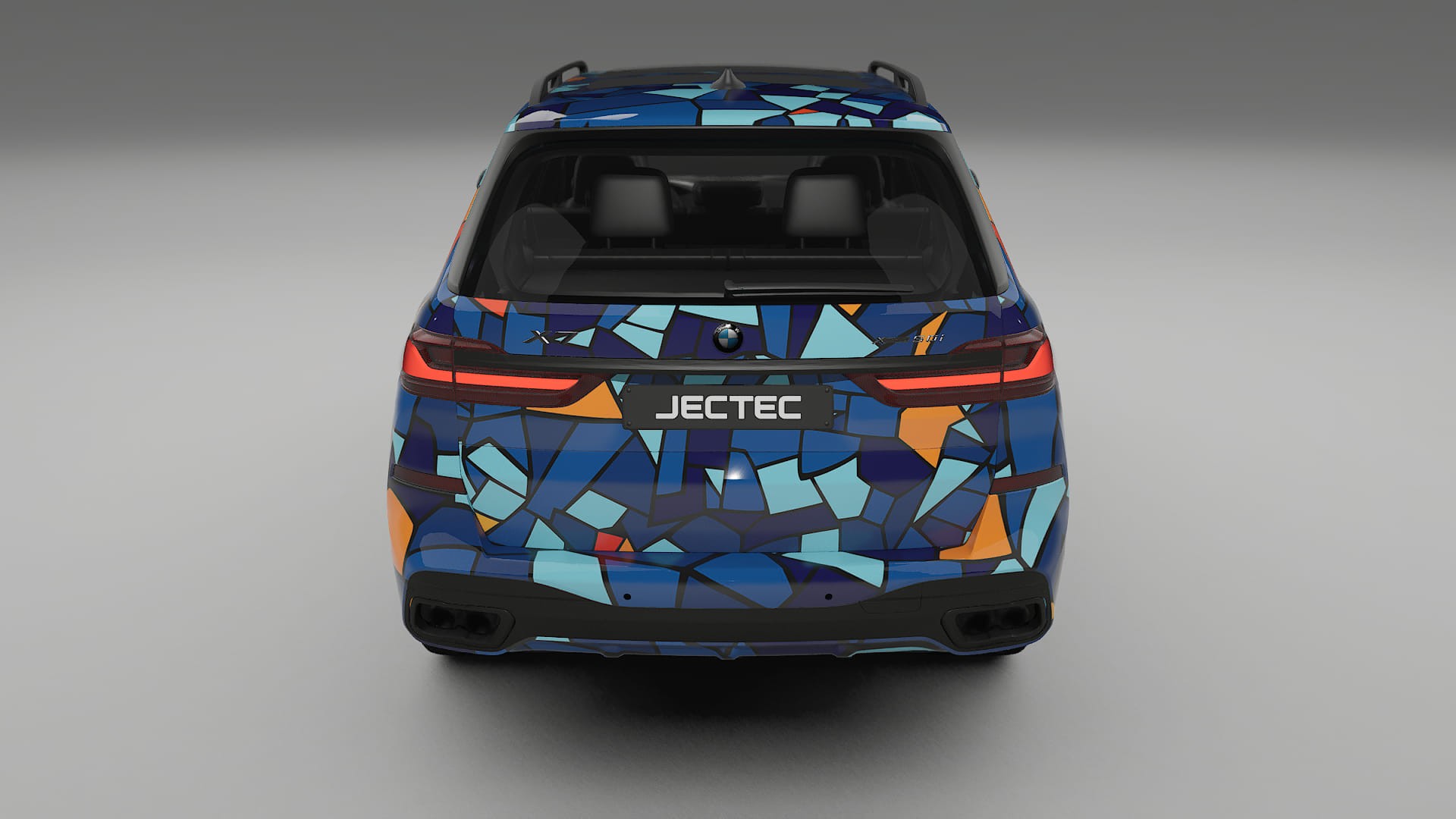 BMW X7 M G07 BARCELONA Designed Wrap PPF Kit – Printable Polyurethane Film