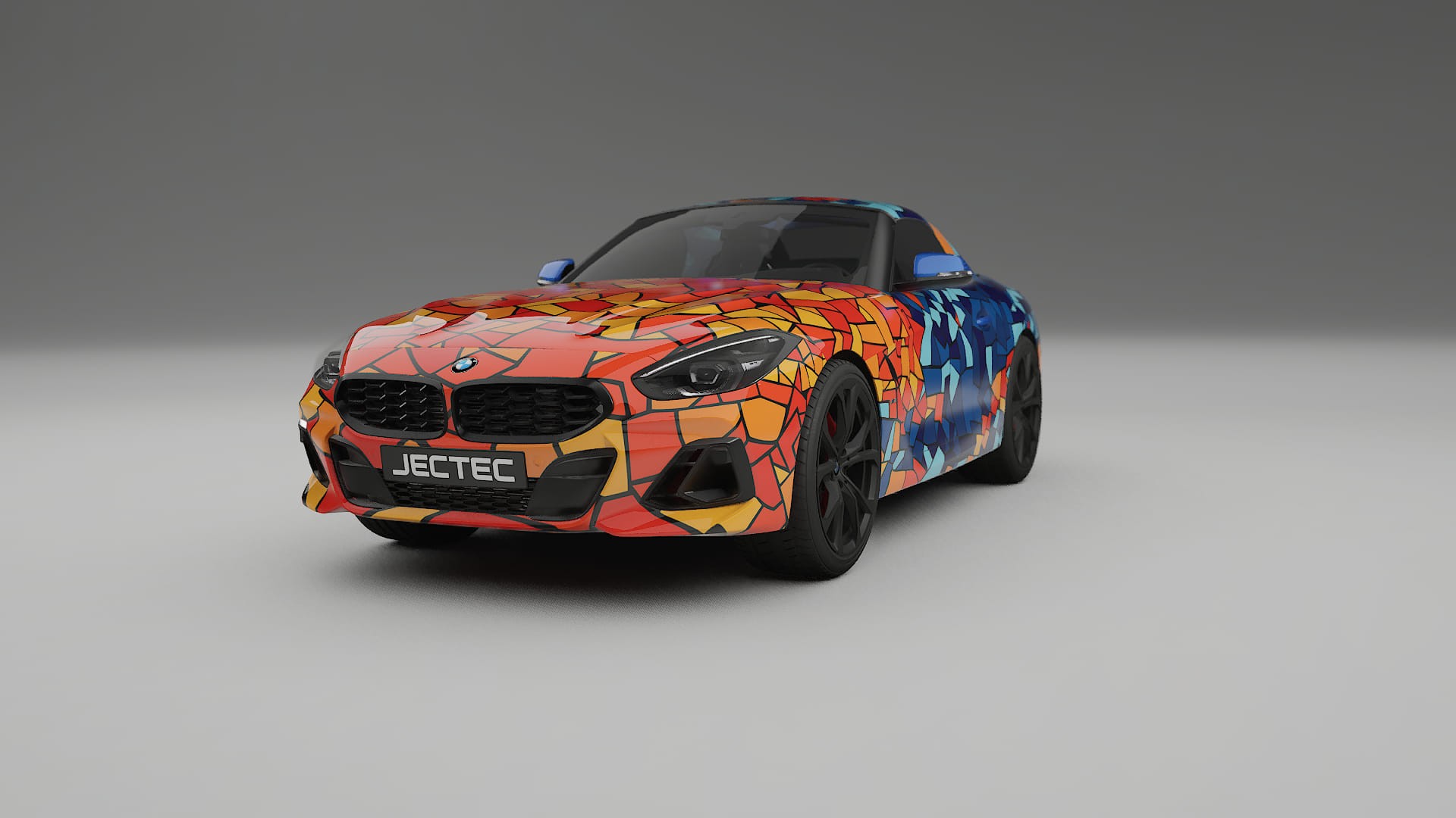 BMW Z4 G29 BARCELONA – Design-Wrap PPF-Kit aus bedruckbarer Polyurethanfolie