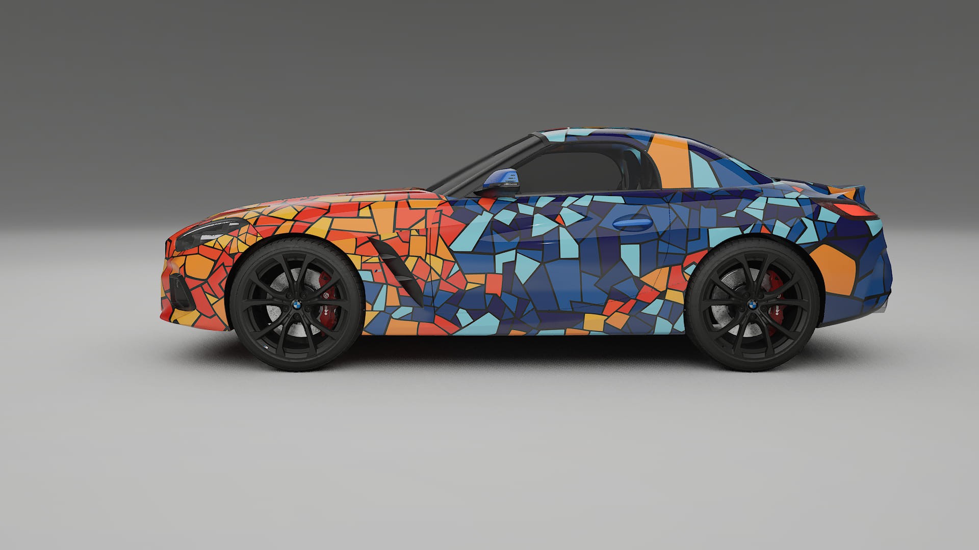 BMW Z4 G29 BARCELONA – Design-Wrap PPF-Kit aus bedruckbarer Polyurethanfolie