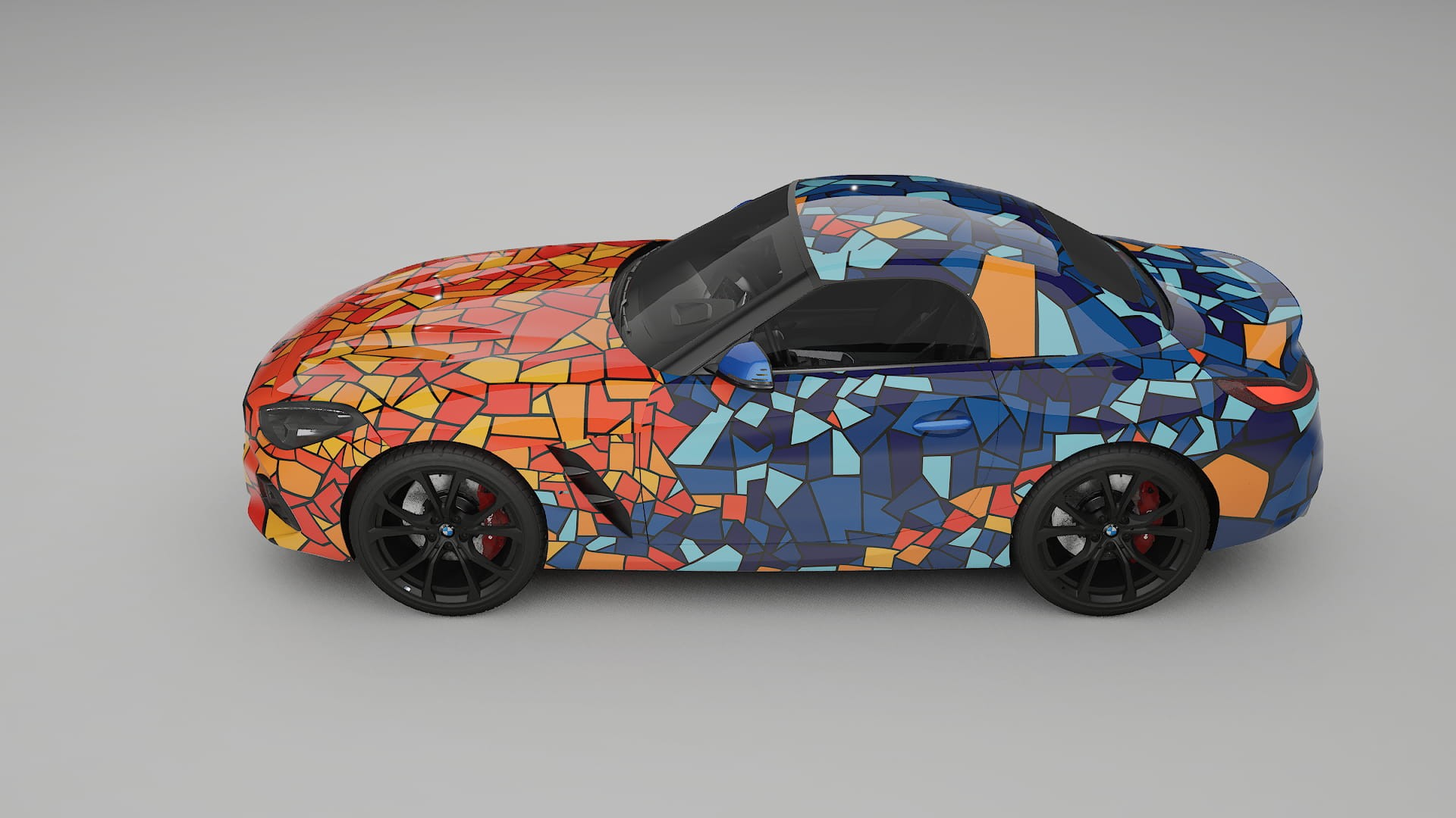 BMW Z4 G29 BARCELONA Designed Wrap PPF Kit – Printable Polyurethane Film
