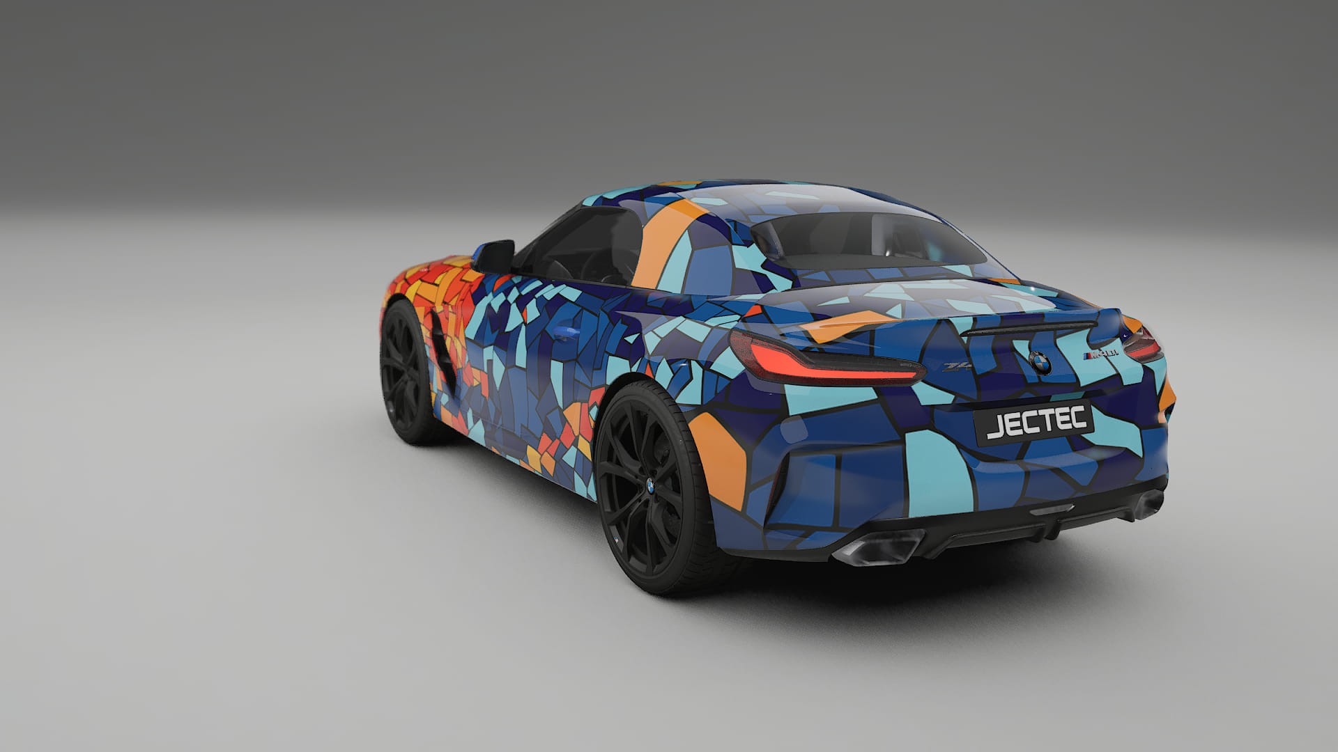 BMW Z4 G29 BARCELONA Designed Wrap PPF Kit – Printable Polyurethane Film