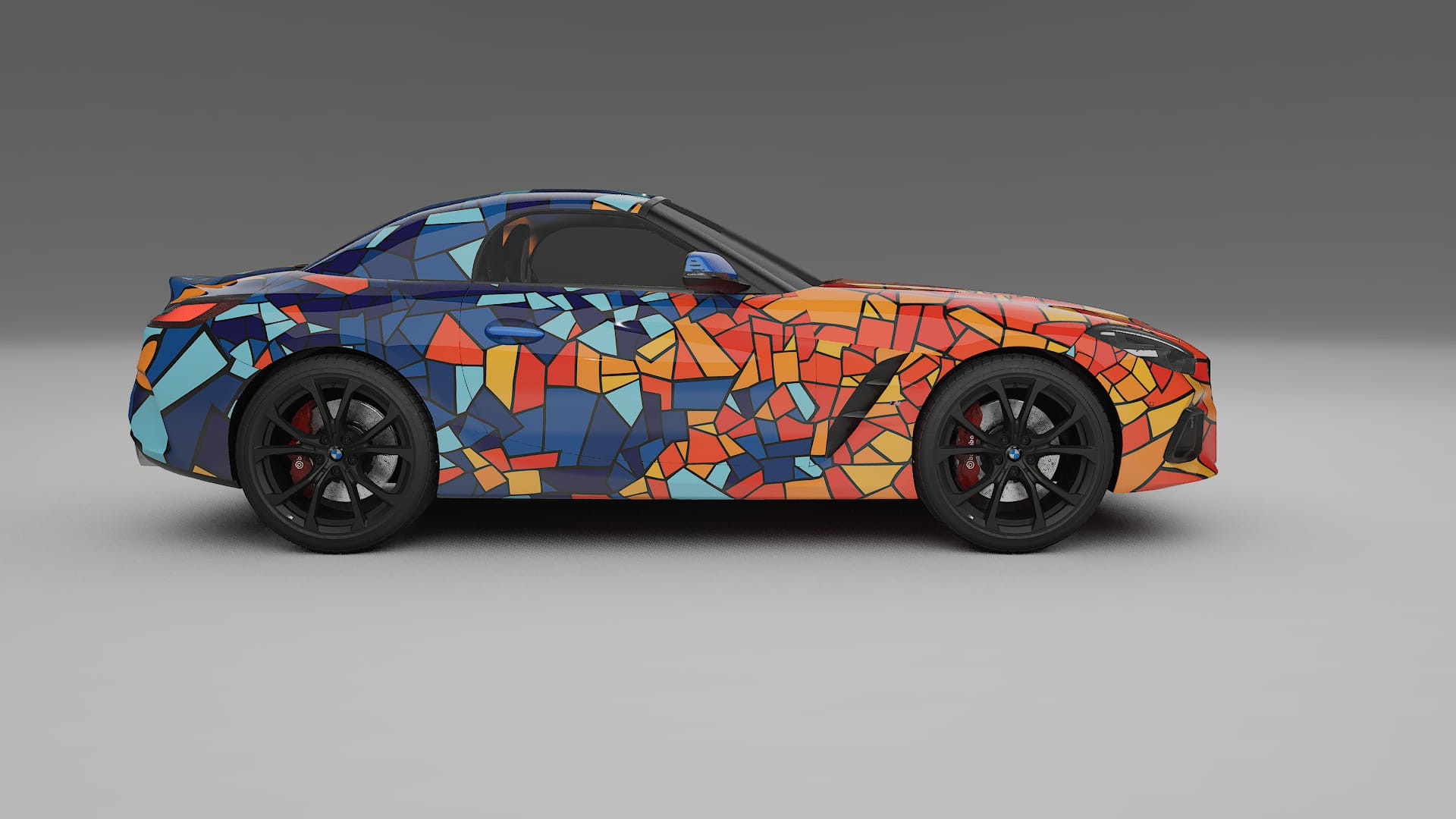 BMW Z4 G29 BARCELONA – Design-Wrap PPF-Kit aus bedruckbarer Polyurethanfolie