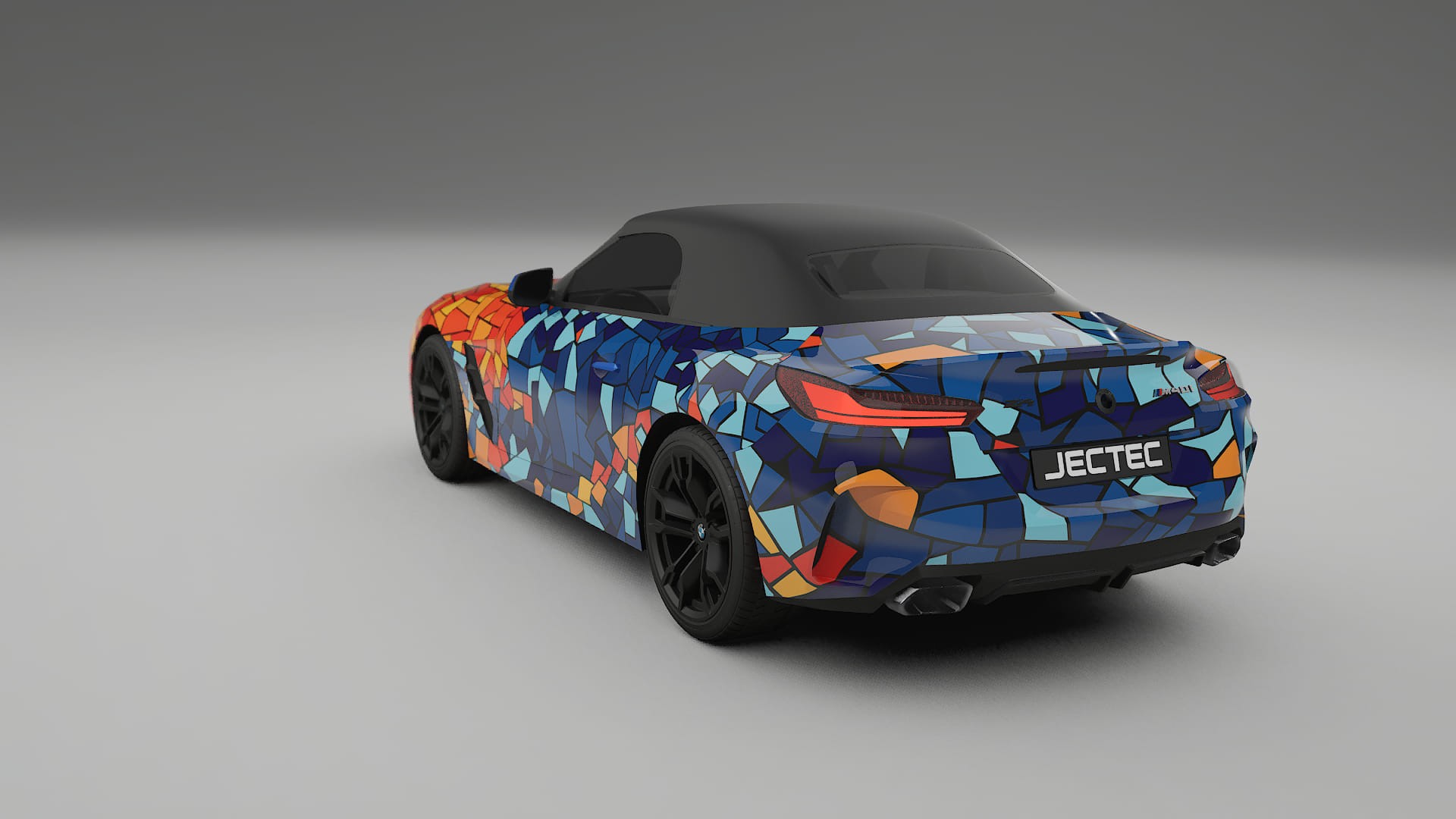 BMW Z4 G29 M40i First edition roadster BARCELONA Designed Wrap PPF Kit – Printable Polyurethane Film