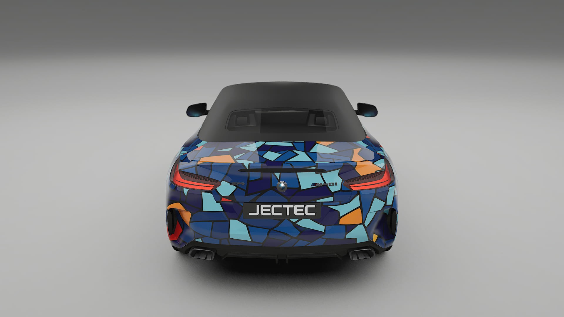 BMW Z4 G29 M40i First edition roadster BARCELONA – Design-Wrap PPF-Kit aus bedruckbarer Polyurethanfolie