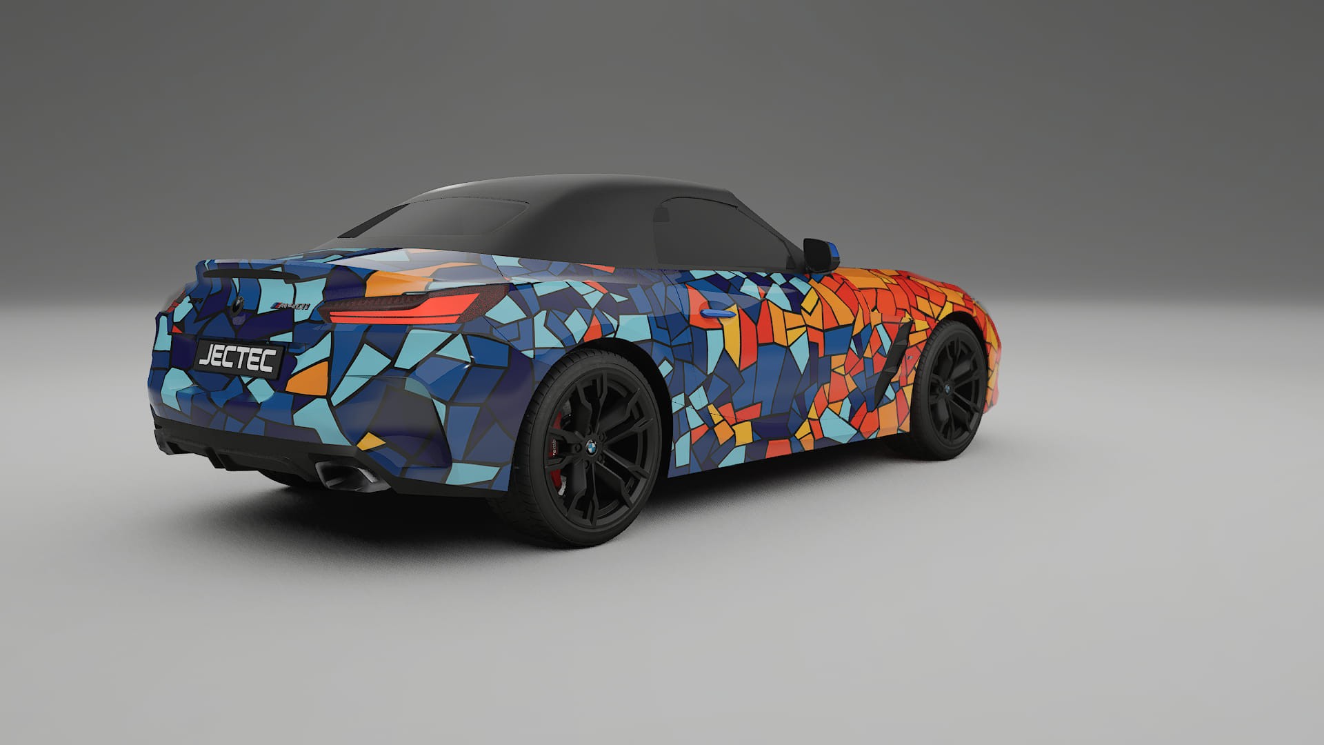 BMW Z4 G29 M40i First edition roadster BARCELONA Designed Wrap PPF Kit – Printable Polyurethane Film