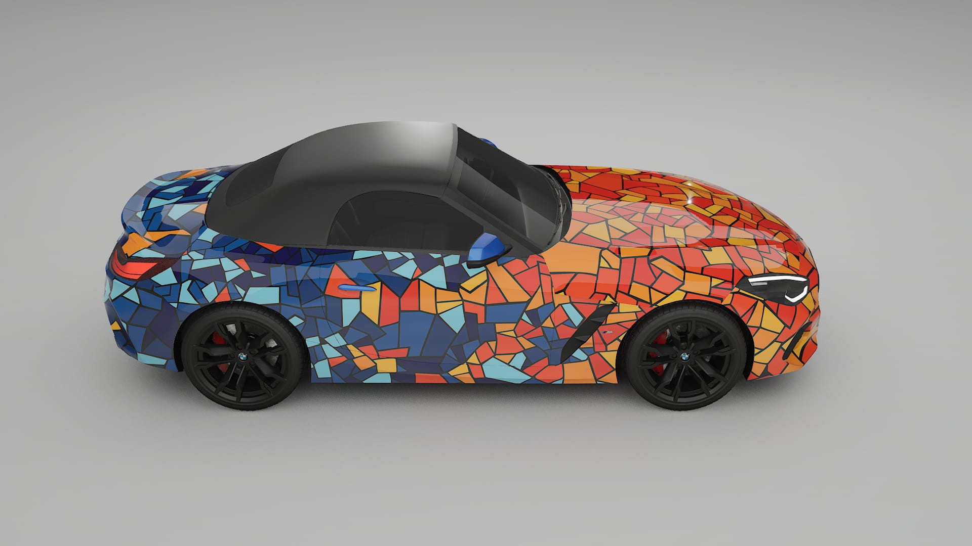 BMW Z4 G29 M40i First edition roadster BARCELONA – Design-Wrap PPF-Kit aus bedruckbarer Polyurethanfolie