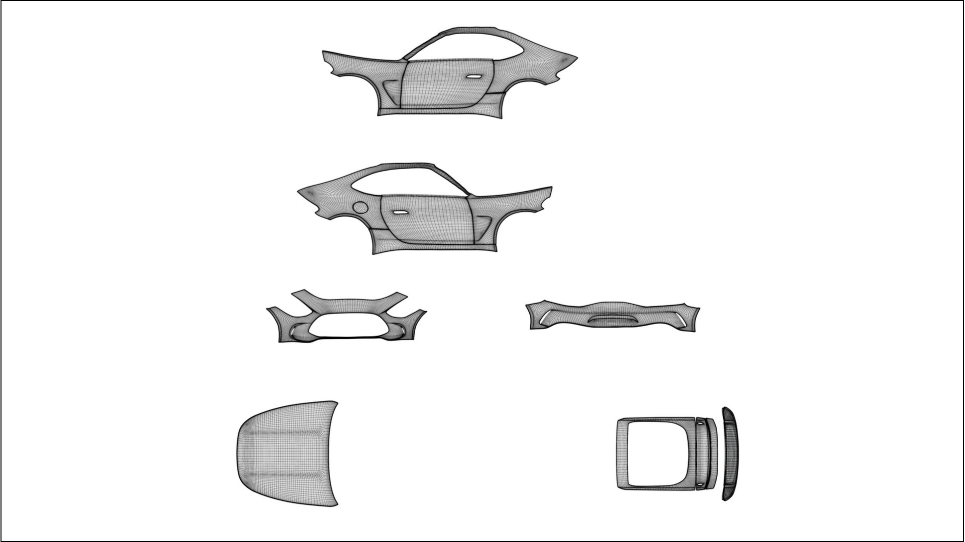 Mercedes AMG GT Coupe C192 BARCELONA Designed Wrap PPF Kit – Printable Polyurethane Film