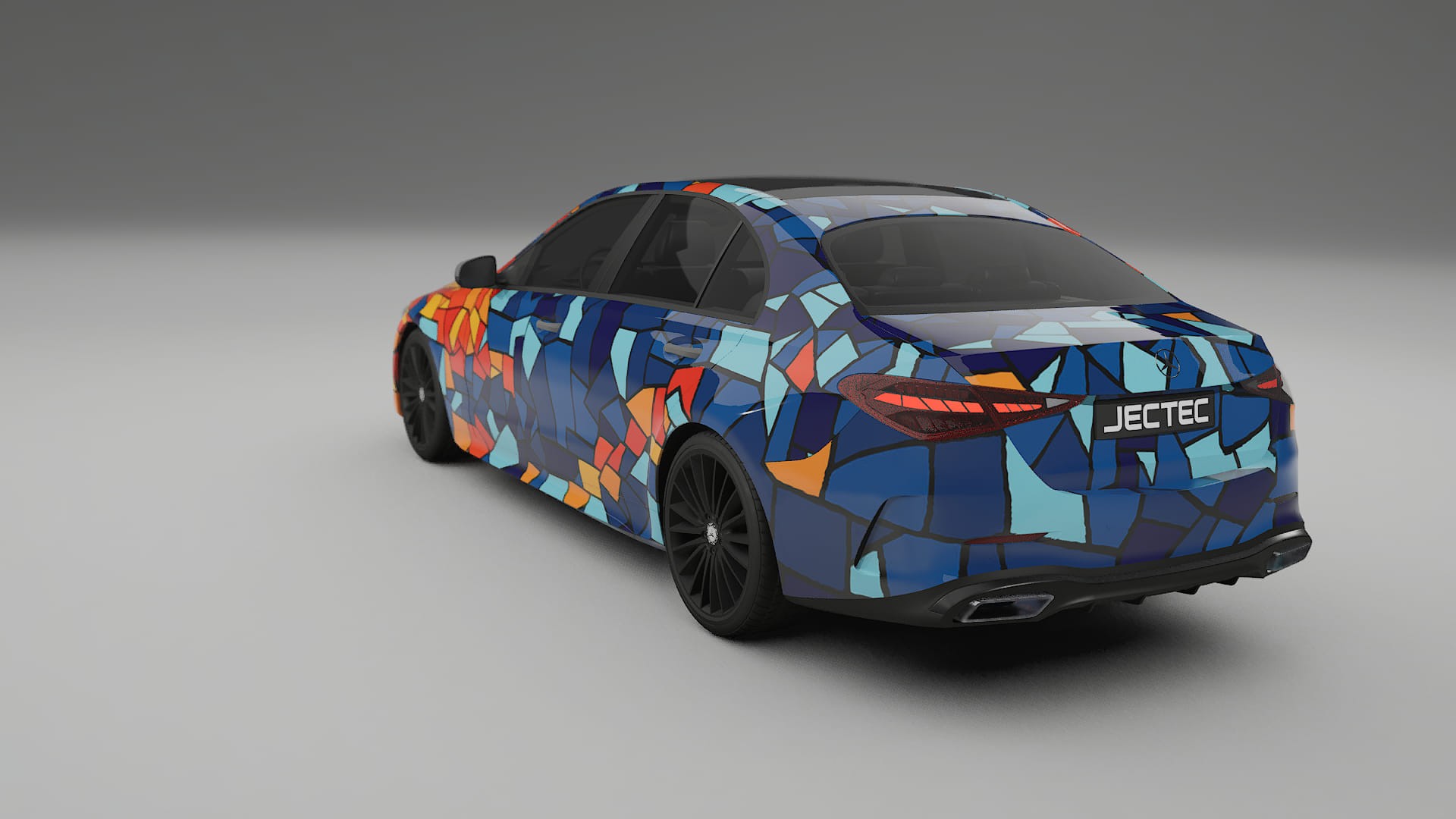 Mercedes C-class W206 BARCELONA Designed Wrap PPF Kit – Printable Polyurethane Film