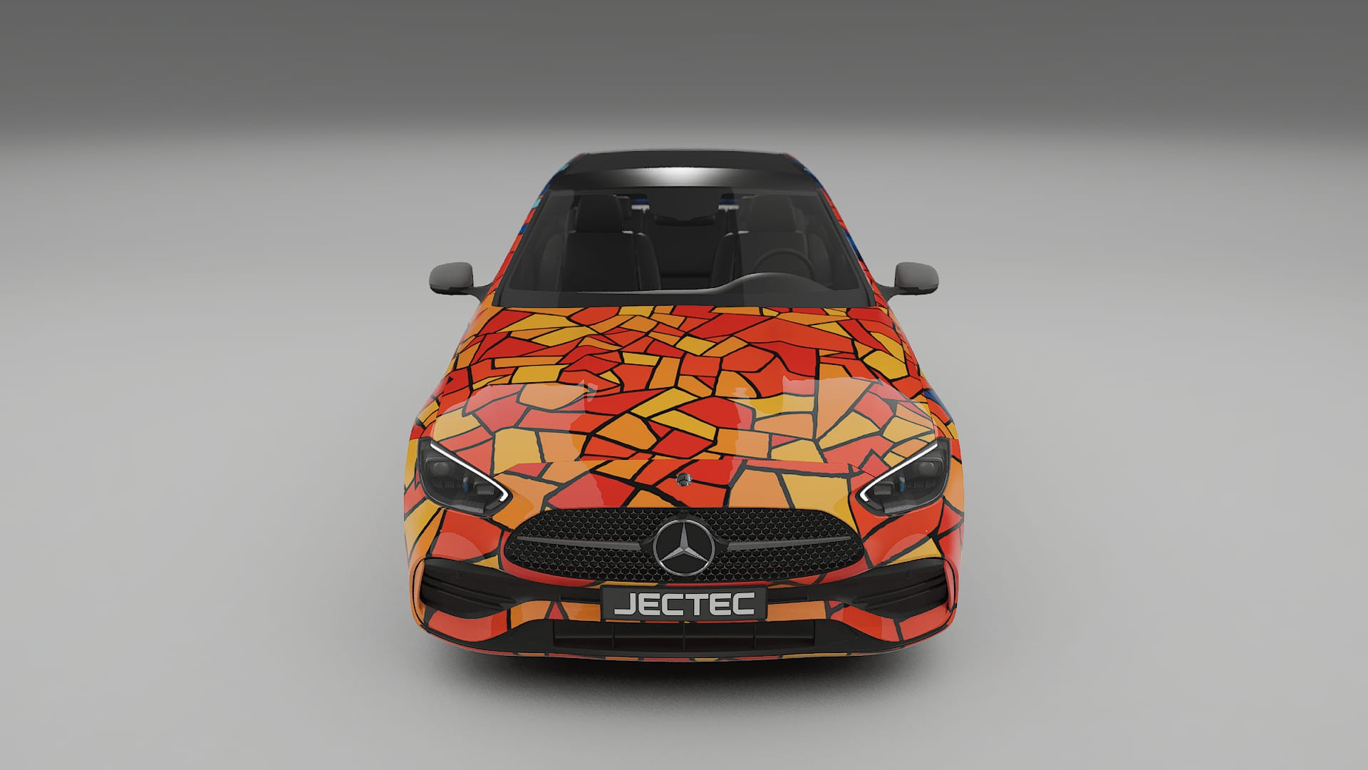 Mercedes C-class W206 BARCELONA Designed Wrap PPF Kit – Printable Polyurethane Film