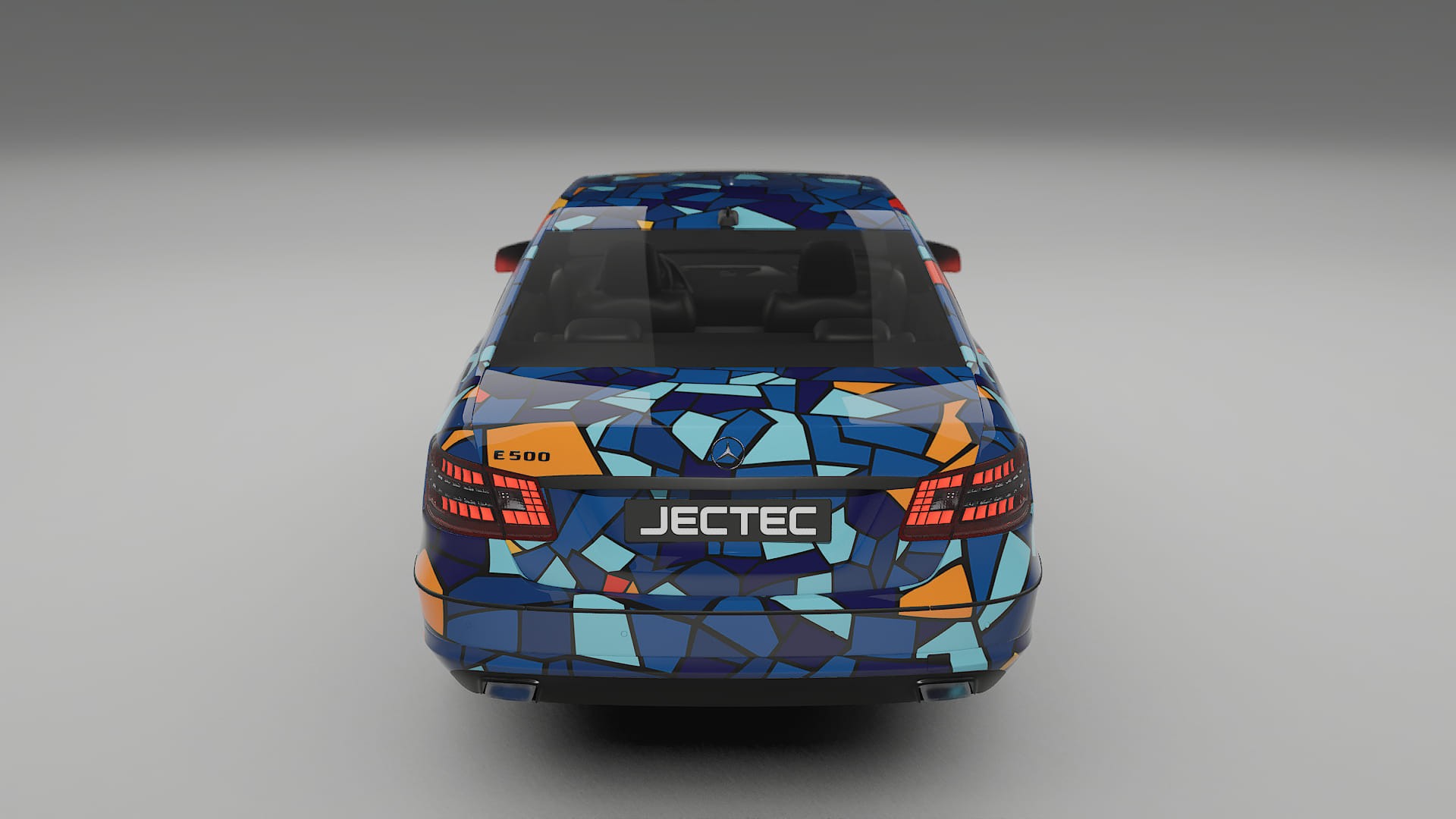 Mercedes E-class Sedan W212 Prefacelift pre-LCI BARCELONA Designed Wrap PPF Kit – Printable Polyurethane Film