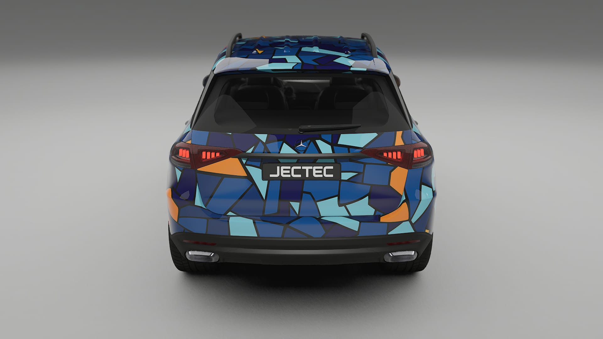 Mercedes GLE W167 BARCELONA Designed Wrap PPF Kit – Printable Polyurethane Film