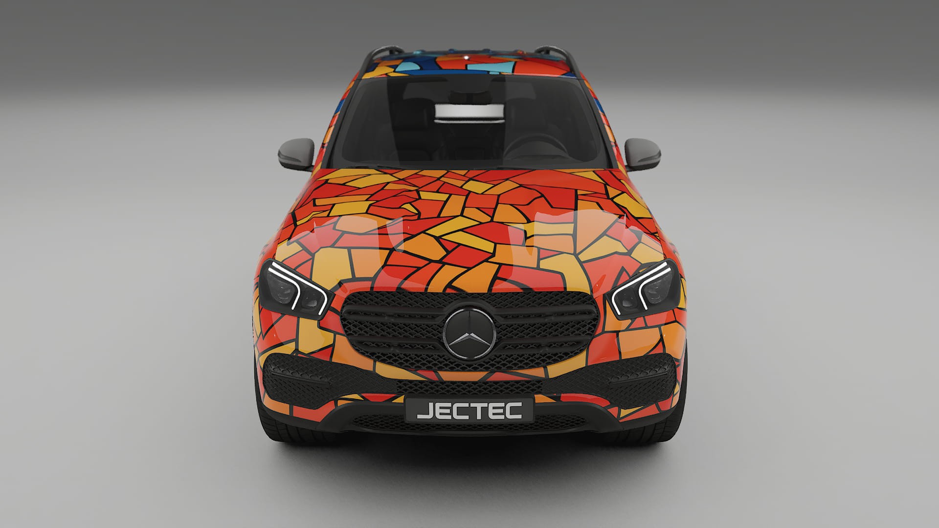 Mercedes GLE W167 BARCELONA Designed Wrap PPF Kit – Printable Polyurethane Film
