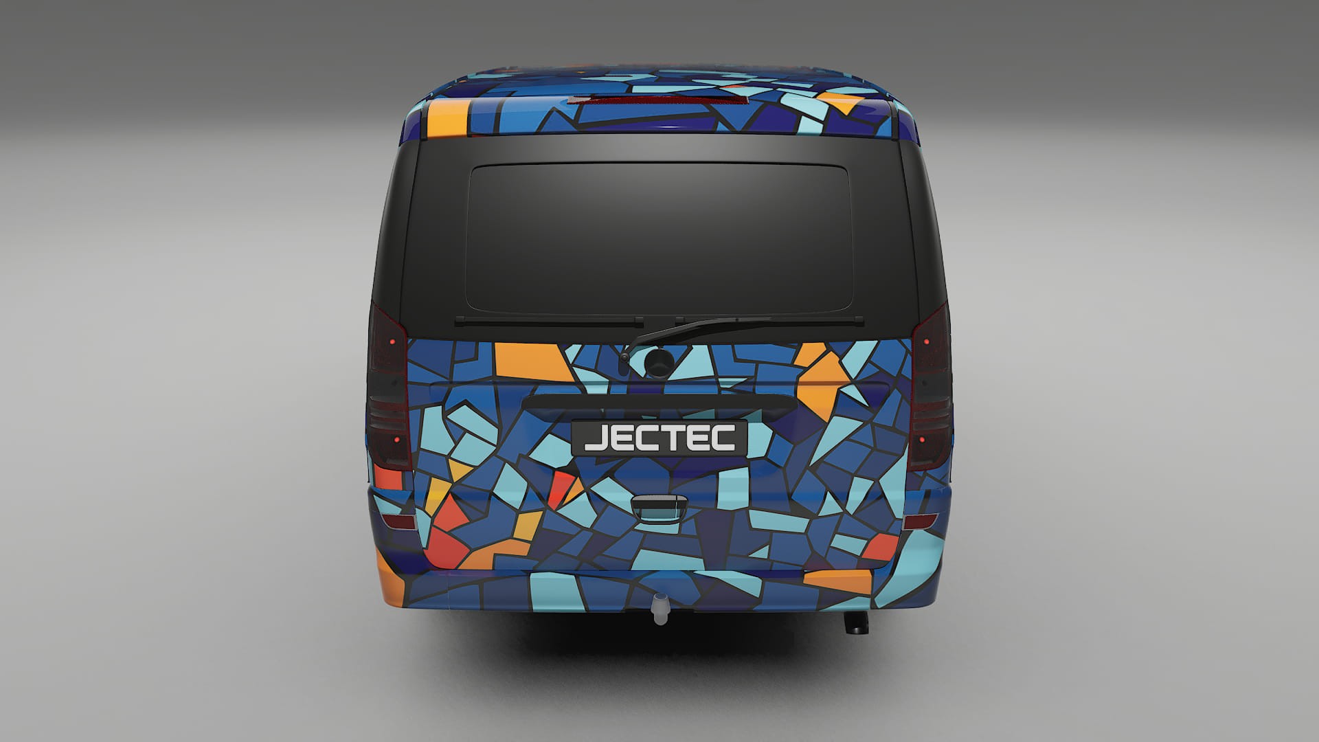 Mercedes Viano Extralong W439 Facelift LCI BARCELONA – Design-Wrap PPF-Kit aus bedruckbarer Polyurethanfolie