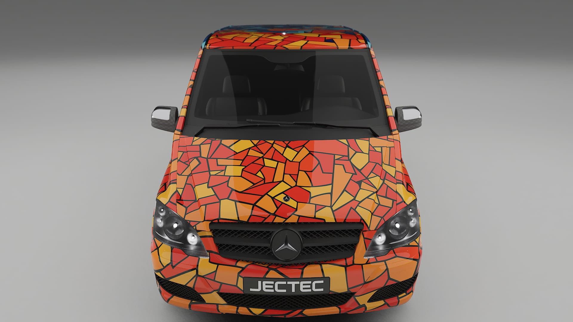 Mercedes Viano Extralong W439 Facelift LCI BARCELONA Designed Wrap PPF Kit – Printable Polyurethane Film