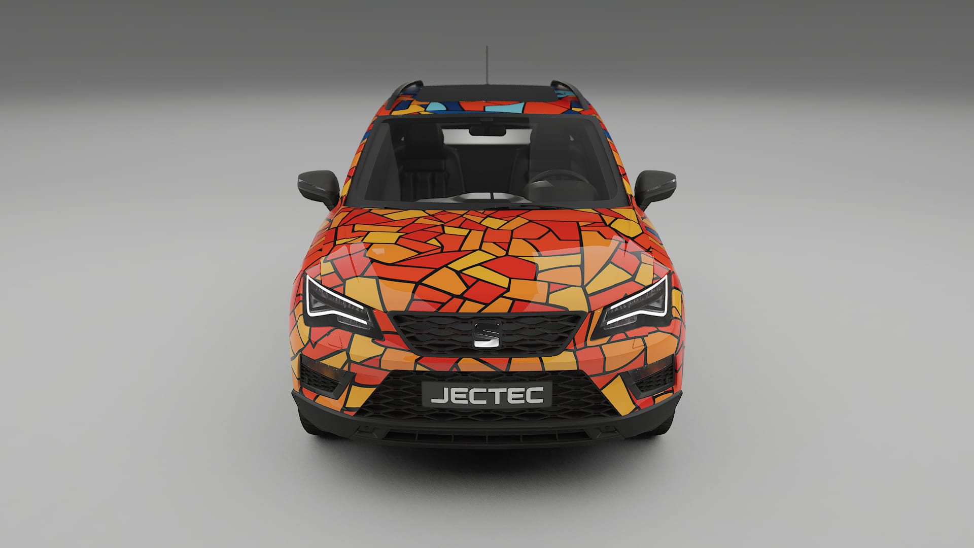 Seat Ateca KH7 BARCELONA Designed Wrap PPF Kit – Printable Polyurethane Film