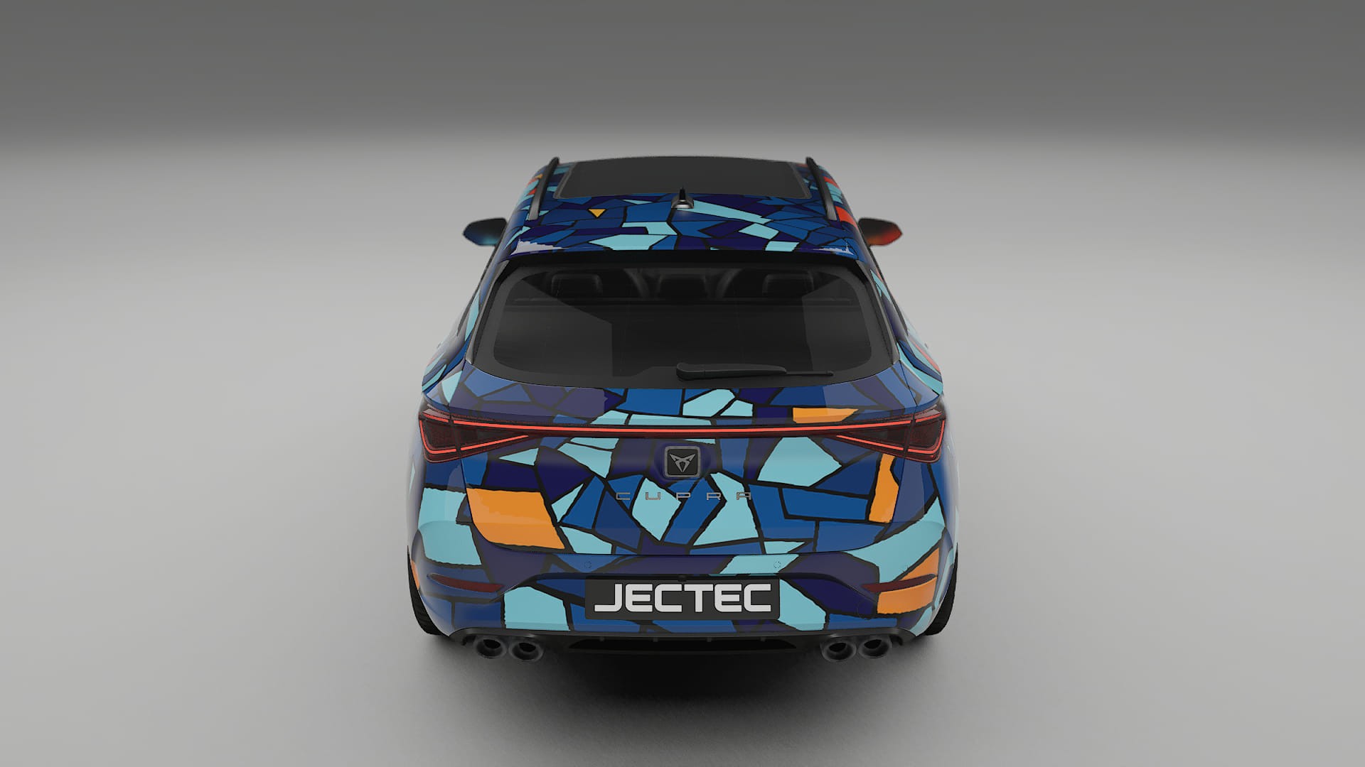 Seat Leon Cupra KL BARCELONA Designed Wrap PPF Kit – Printable Polyurethane Film