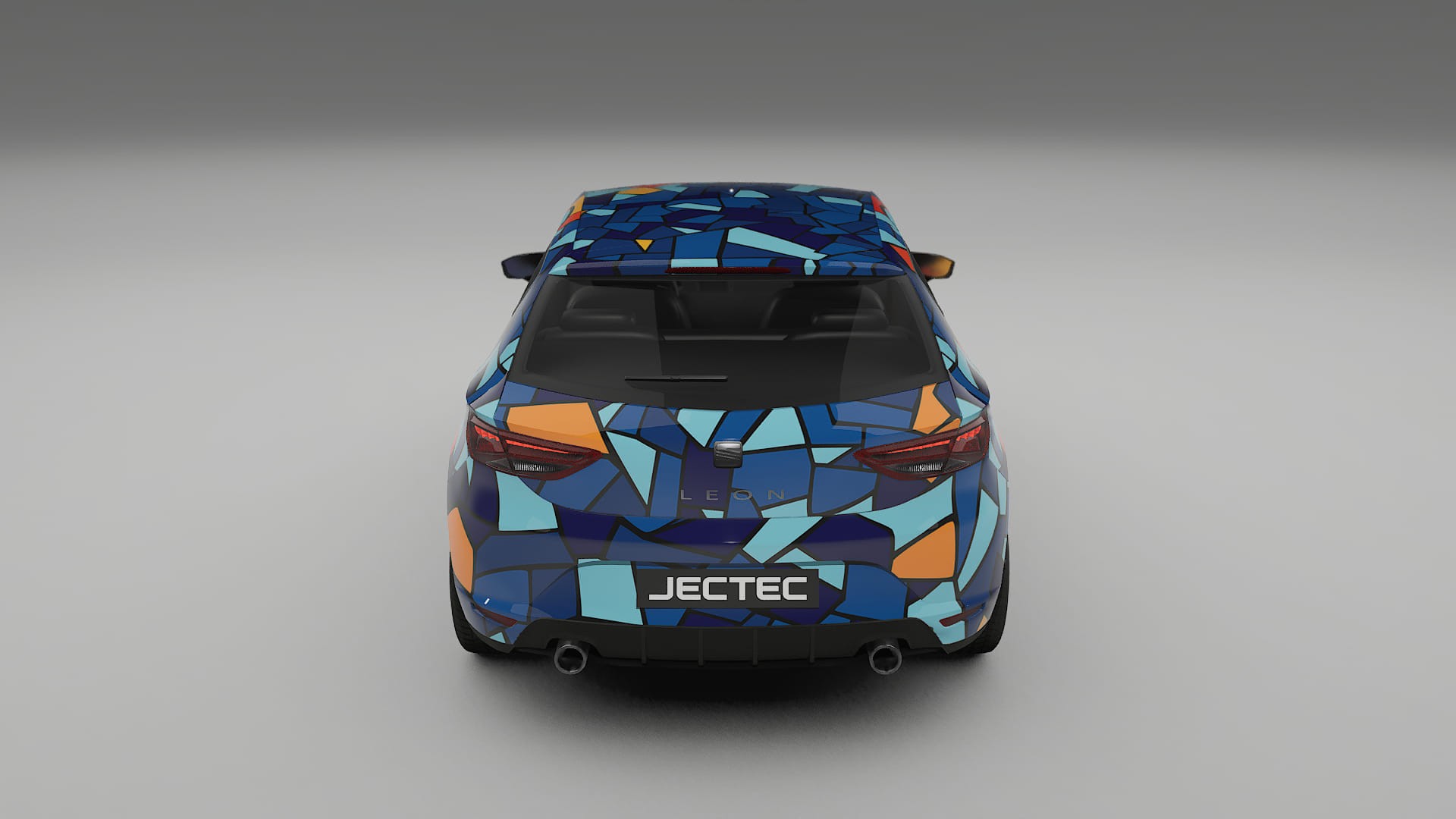 Seat Leon FR 5F BARCELONA Designed Wrap PPF Kit – Printable Polyurethane Film