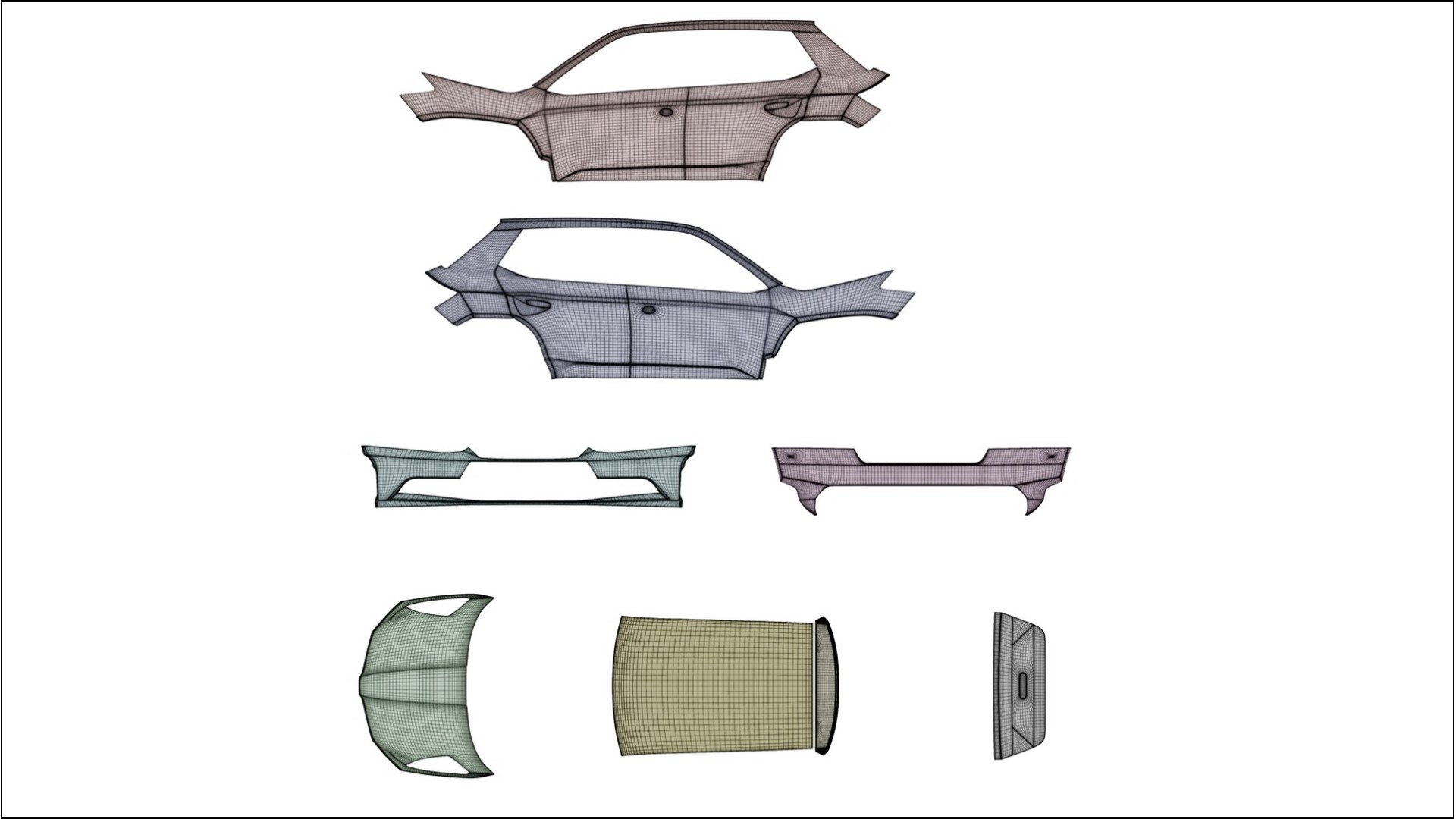 Škoda Fabia R5 6V BARCELONA Designed Wrap PPF Kit – Printable Polyurethane Film 2