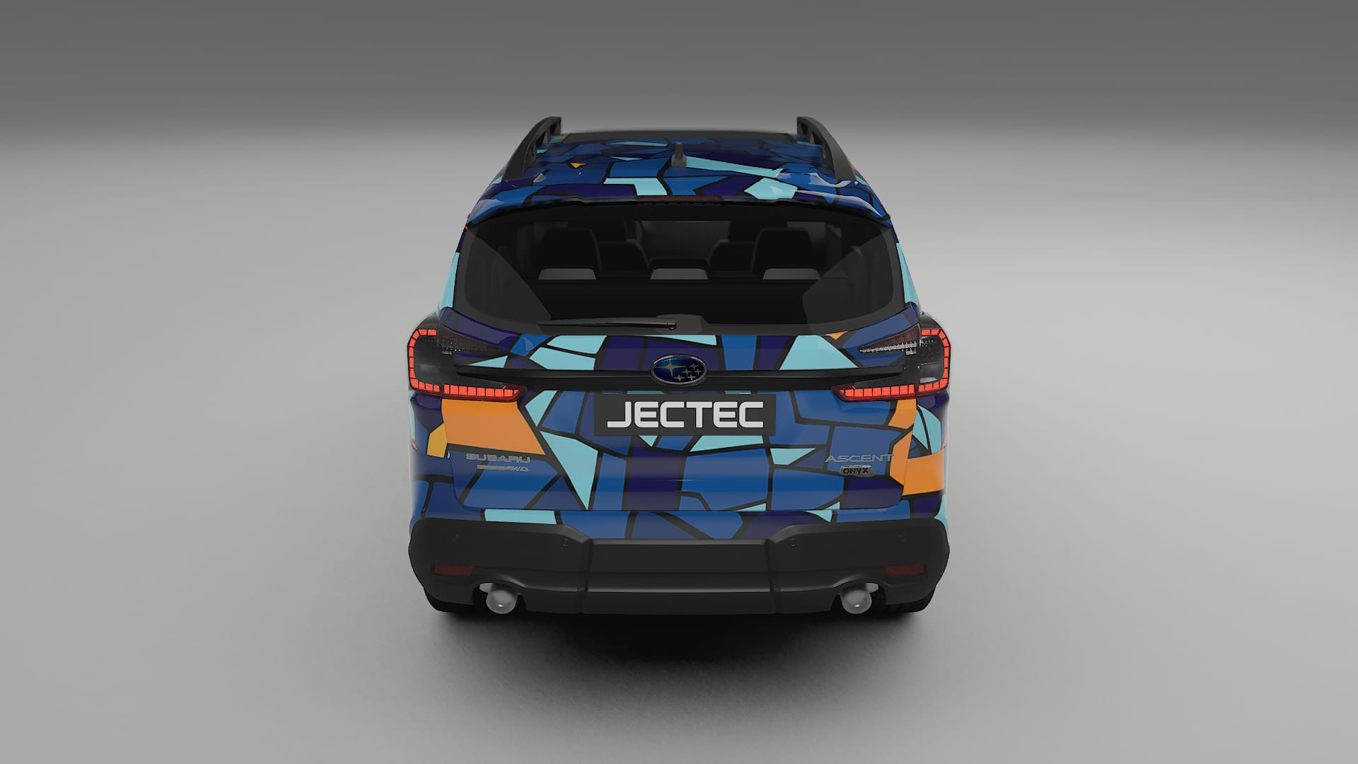 Subaru Ascent BT facelift LCI BARCELONA – Design-Wrap PPF-Kit aus bedruckbarer Polyurethanfolie