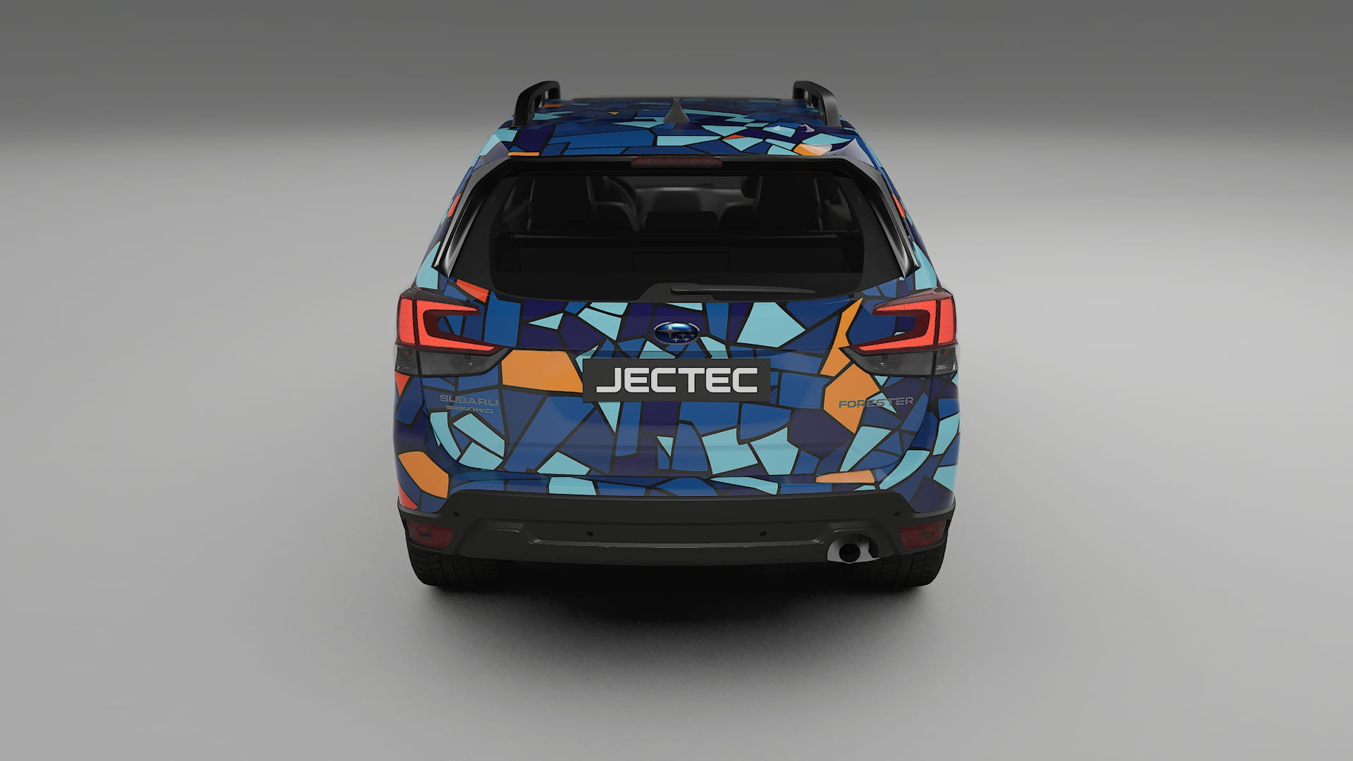 Subaru Forester V SK facelift LCI BARCELONA – Design-Wrap PPF-Kit aus bedruckbarer Polyurethanfolie