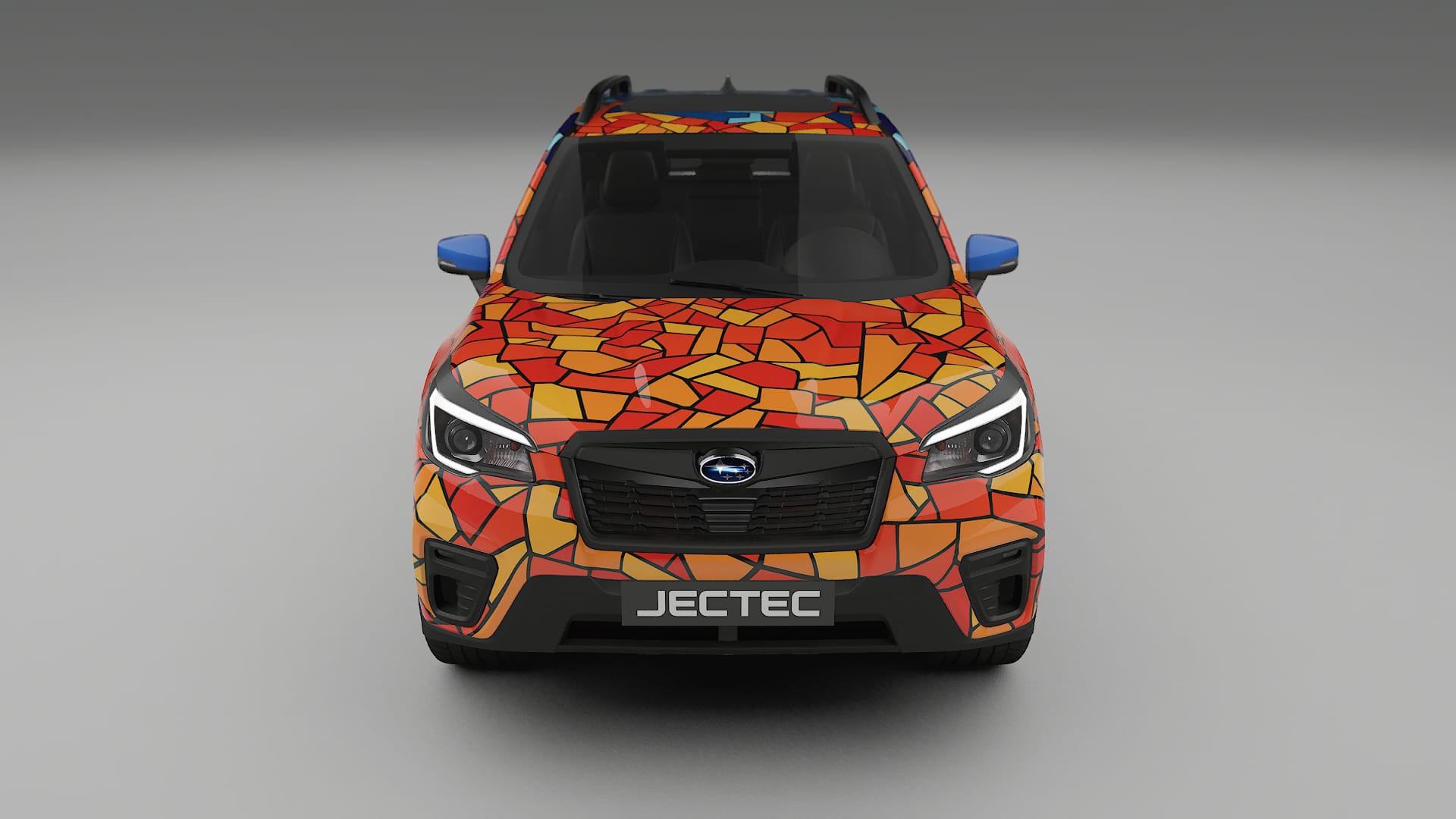 Subaru Forester V SK facelift LCI BARCELONA Designed Wrap PPF Kit – Printable Polyurethane Film