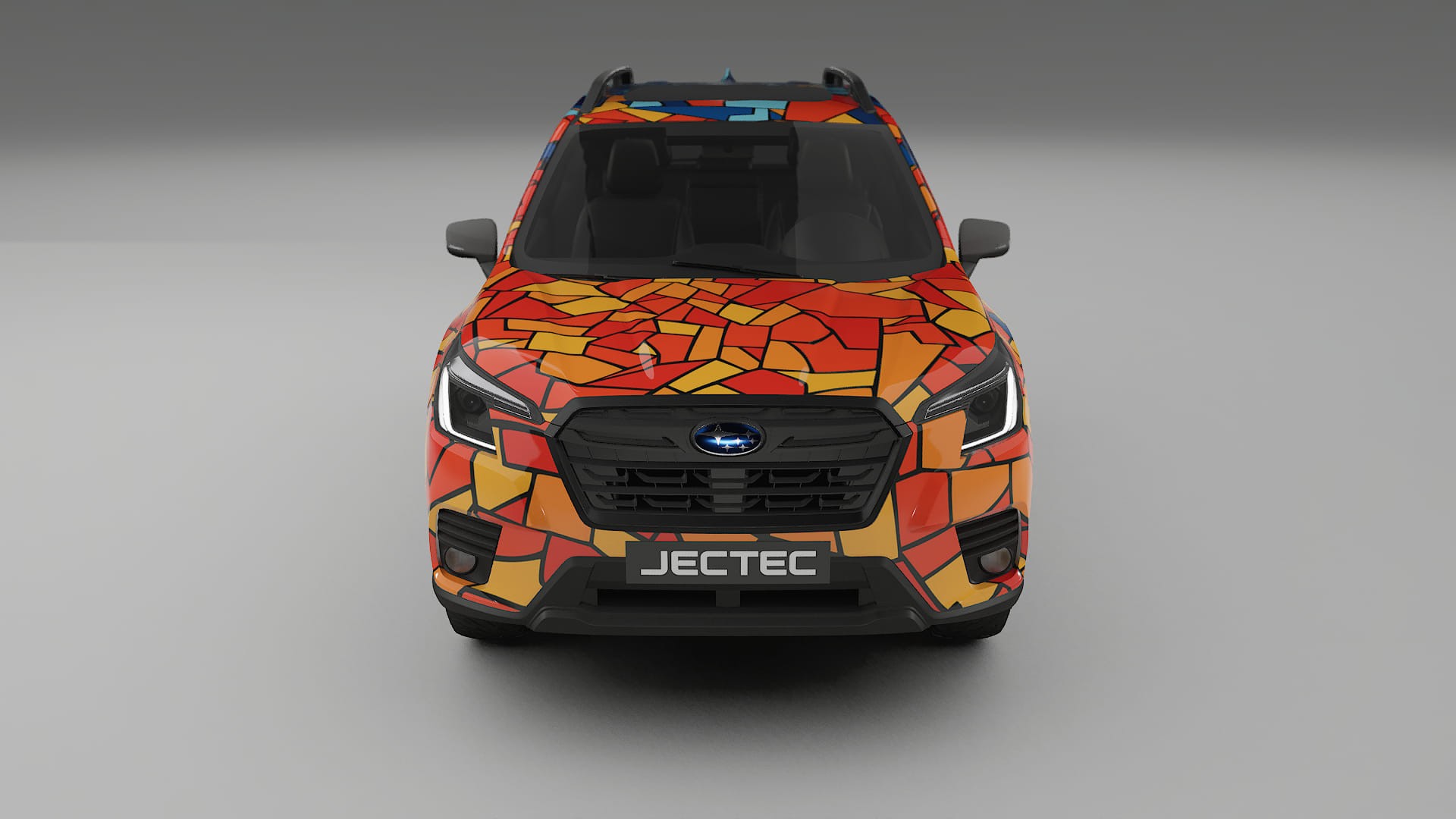 Subaru Forester V SK prefacelift pre-LCI BARCELONA – Design-Wrap PPF-Kit aus bedruckbarer Polyurethanfolie