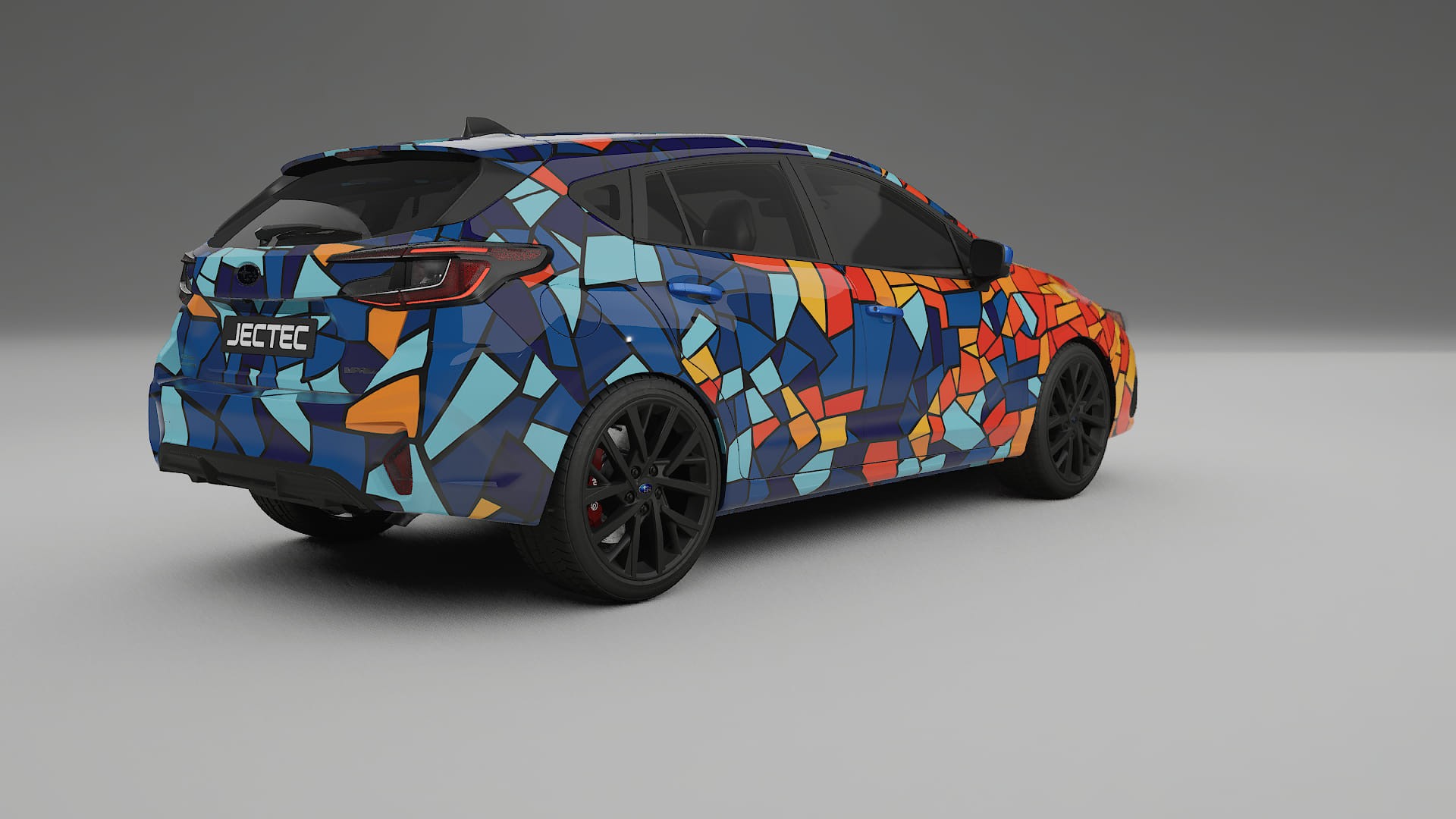 Subaru Impreza GU BARCELONA Designed Wrap PPF Kit – Printable Polyurethane Film
