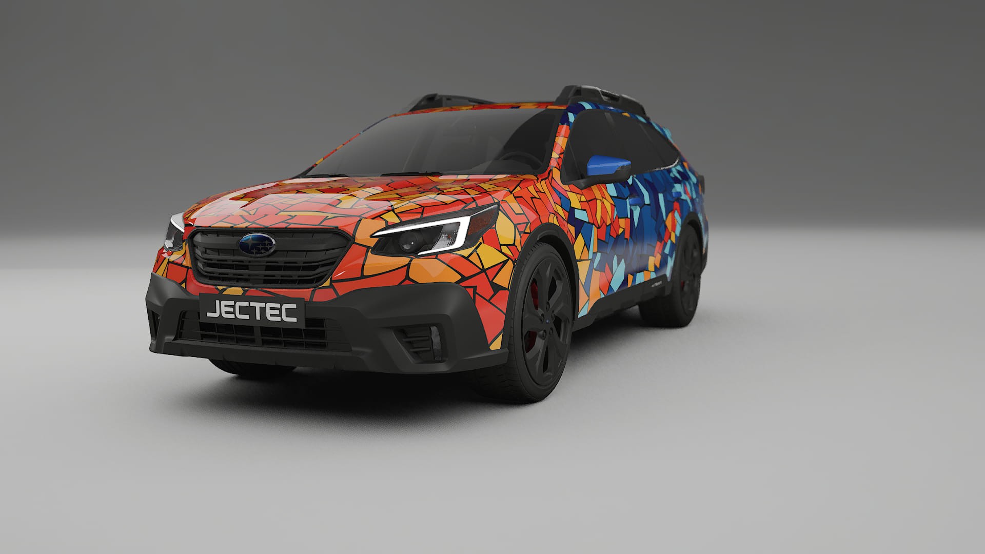 Subaru Outback VI BS facelift LCI BARCELONA Designed Wrap PPF Kit – Printable Polyurethane Film