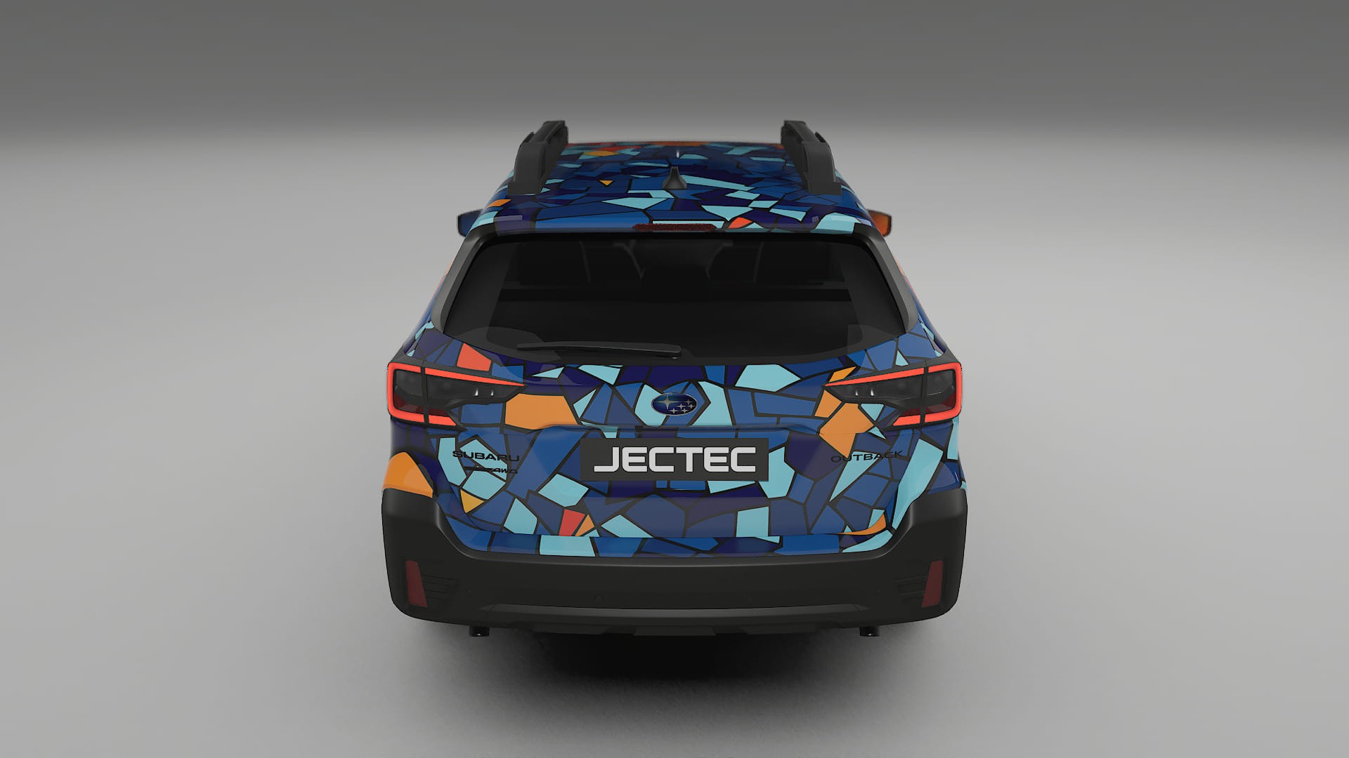 Subaru Outback VI BS facelift LCI BARCELONA – Design-Wrap PPF-Kit aus bedruckbarer Polyurethanfolie