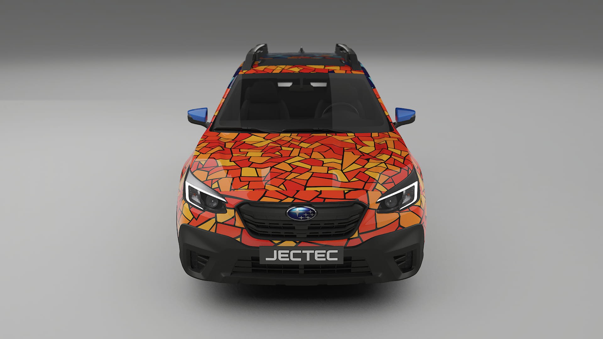 Subaru Outback VI BS facelift LCI BARCELONA – Design-Wrap PPF-Kit aus bedruckbarer Polyurethanfolie